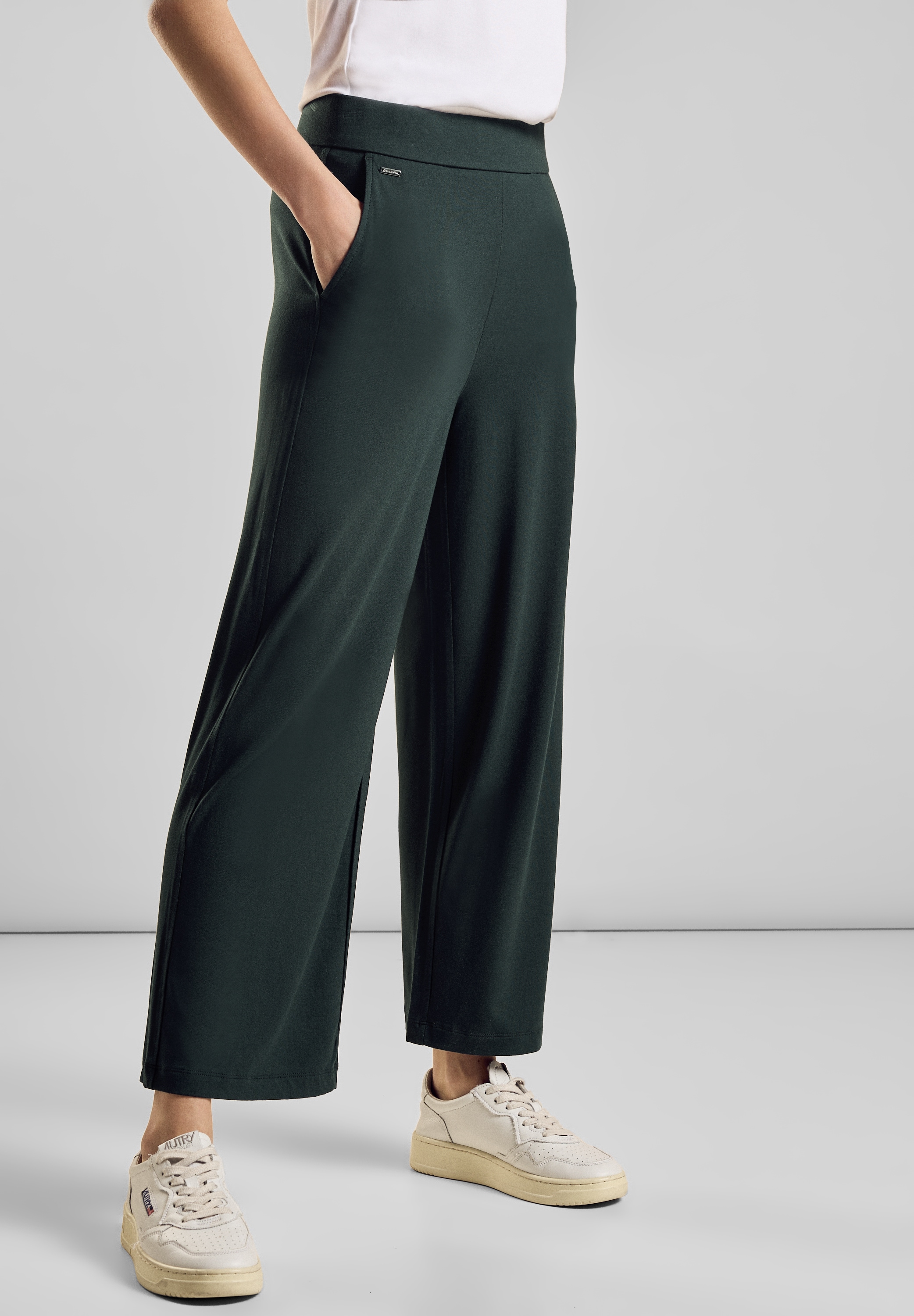 STREET ONE Jerseyhose, High Waist