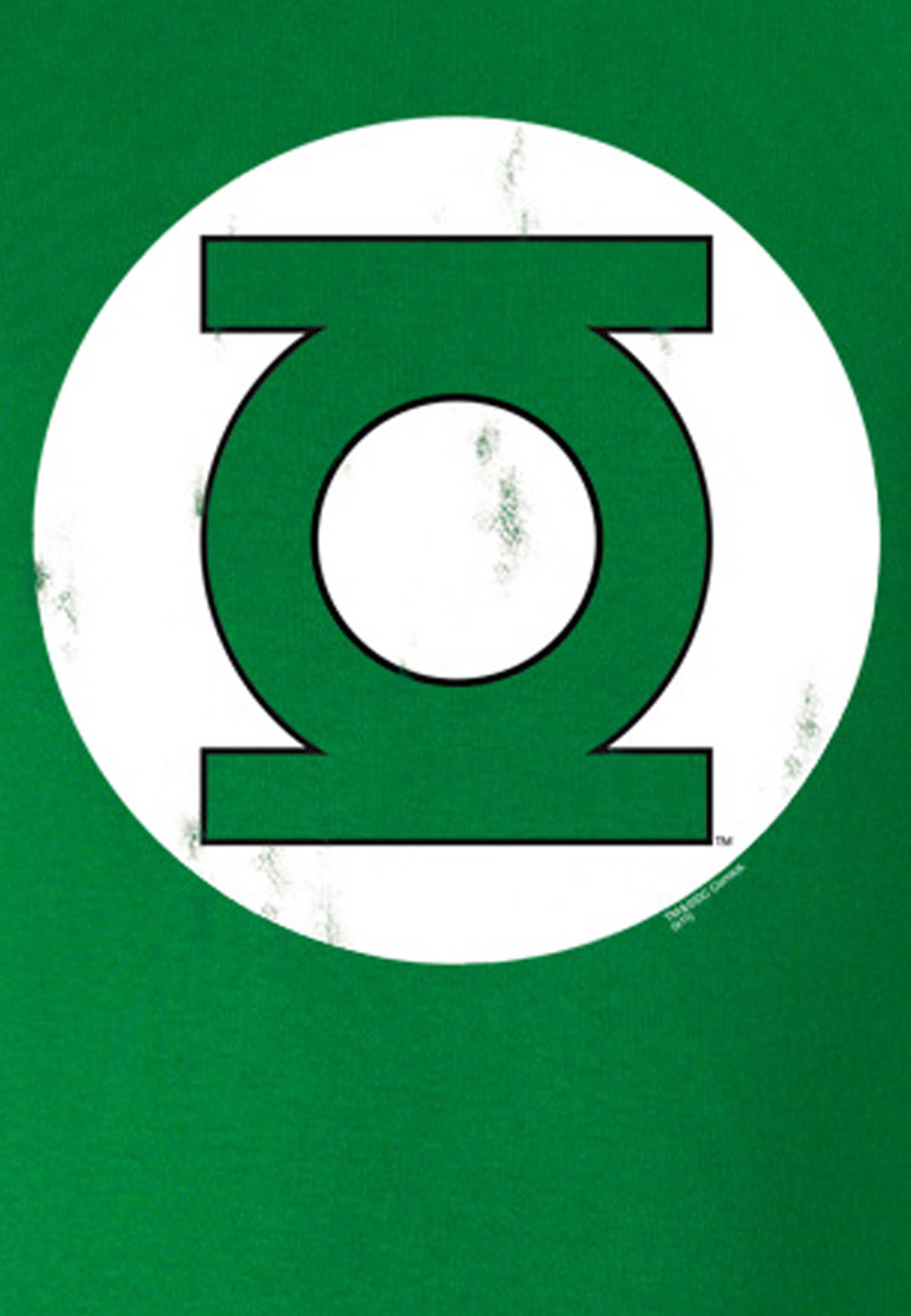 LOGOSHIRT T-Shirt »Green Lantern«, mit coolem Frontprint