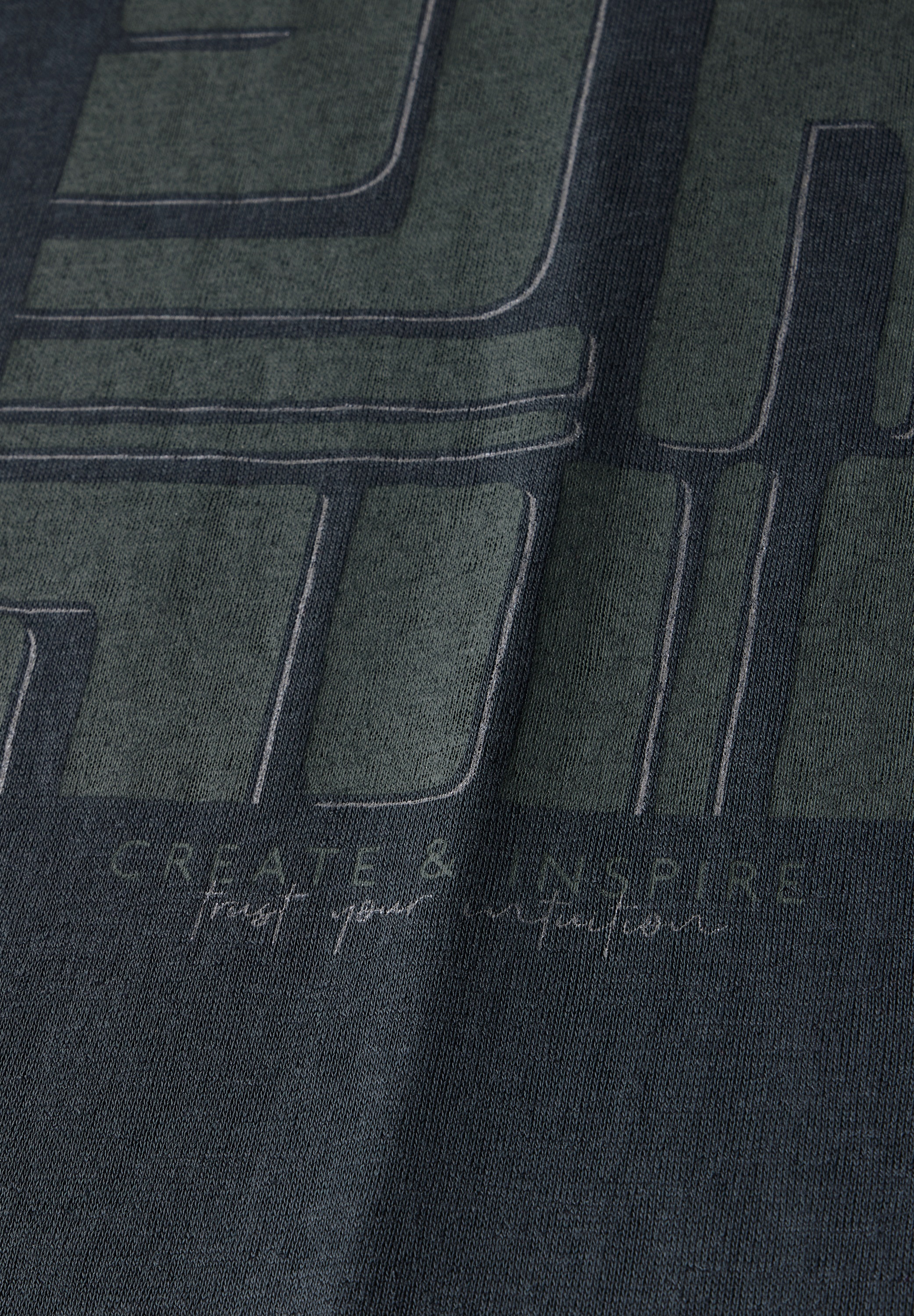 Cecil Print-Shirt, mit U-Boot-Ausschnitt