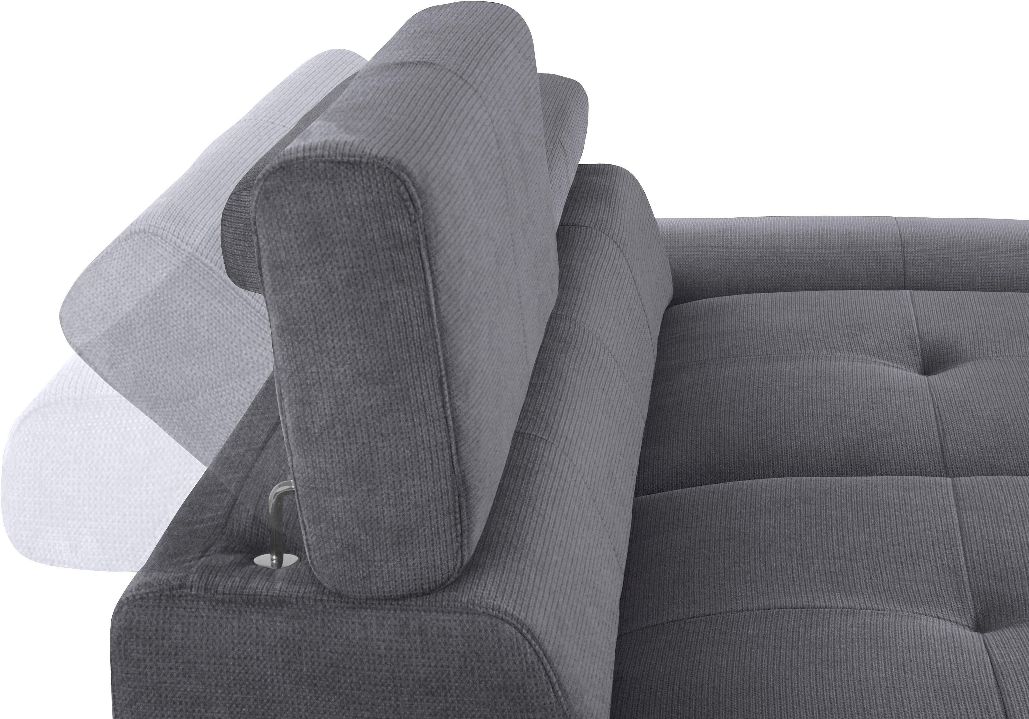 Thumbnail - COTTA 2-Sitzer "Enterprise", Big-Sofa, mit Armteilverstellung & Kopfteilverstellung