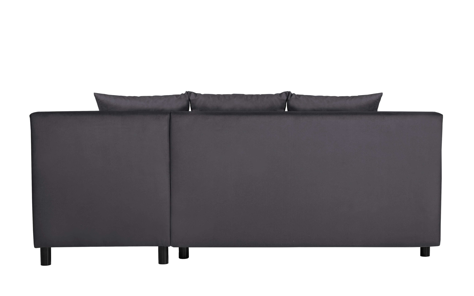INOSIGN Ecksofa »IWALANI, Schlafsofa mit Bettkasten, Recamiere beidseitig montierbar«, L-Form, B/T/H 199/135/83 cm, Struktur weich & Velvet