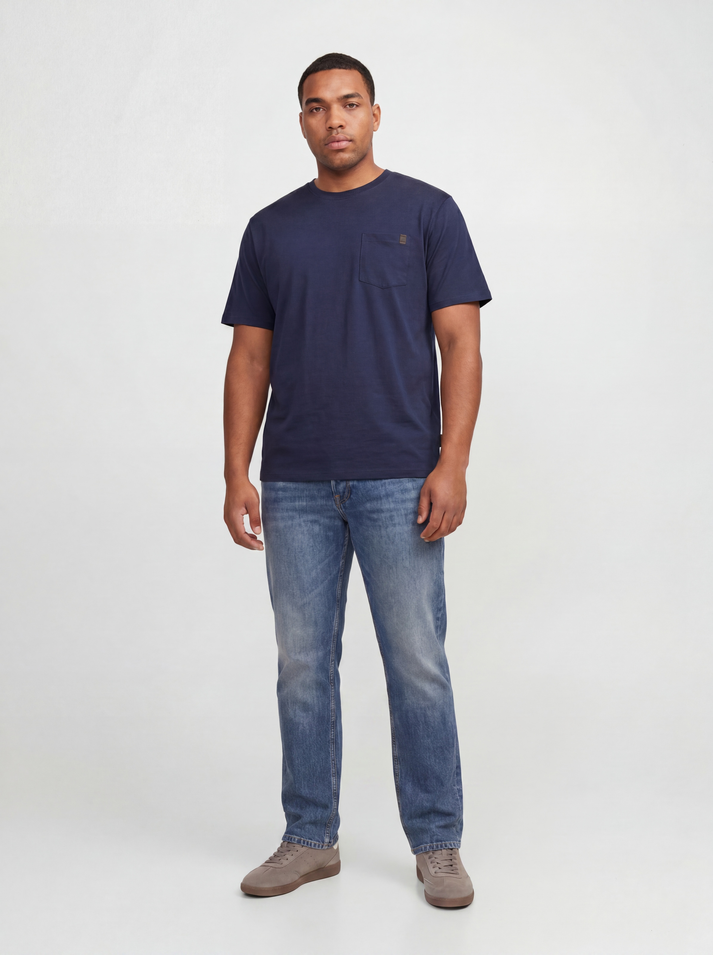 Jack & Jones PlusSize Comfort-fit-Jeans »JJIMIKE JJORIGINAL ST PLS« Baumwollmischung, comfort fit