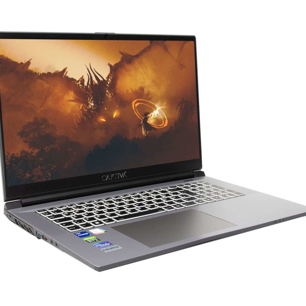 CAPTIVA Gaming-Notebook »Advanced Gaming I69-176«, 43,9 cm, / 17,3 Zoll, Intel, Core i5, GeForce RTX 3060, 2000 GB SSD