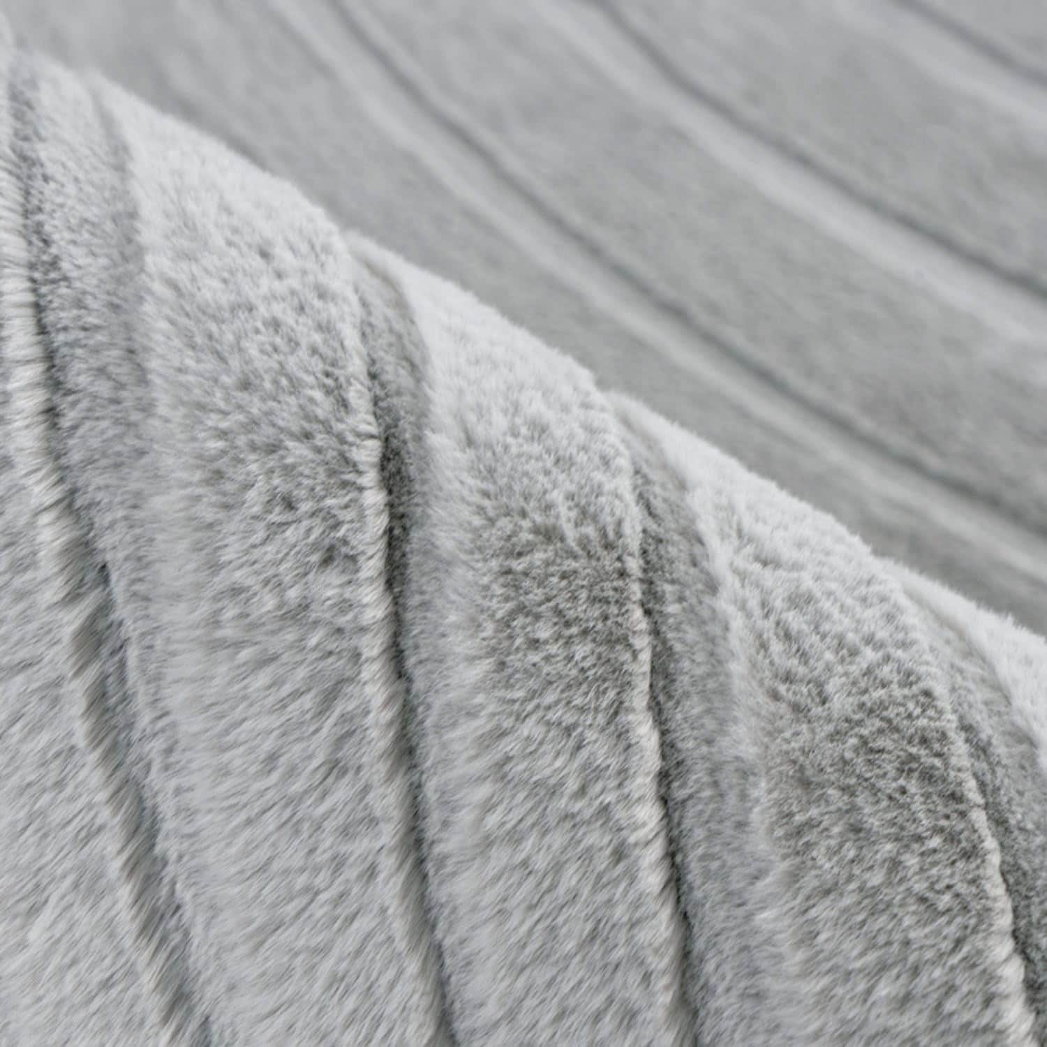 Carpet City Teppich »WAVES 503« rechteckig 12 mm Höhe Kurzflor, Hochtief-Muster/ 3D-Effekt, Uni, Wohnzimmer, Schlafzimmer