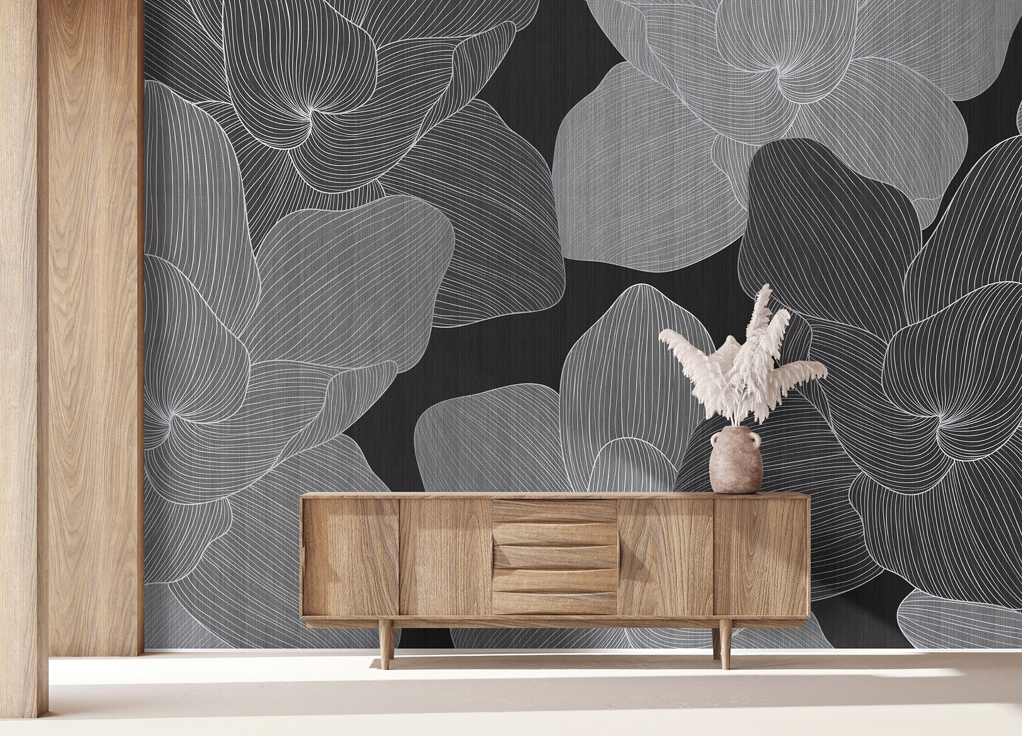 living walls Fototapete »Walls by Patel Secret Place«, Fototapete Blumen secret place 5,00 m x 2,50 m 200 g Vlies Premium