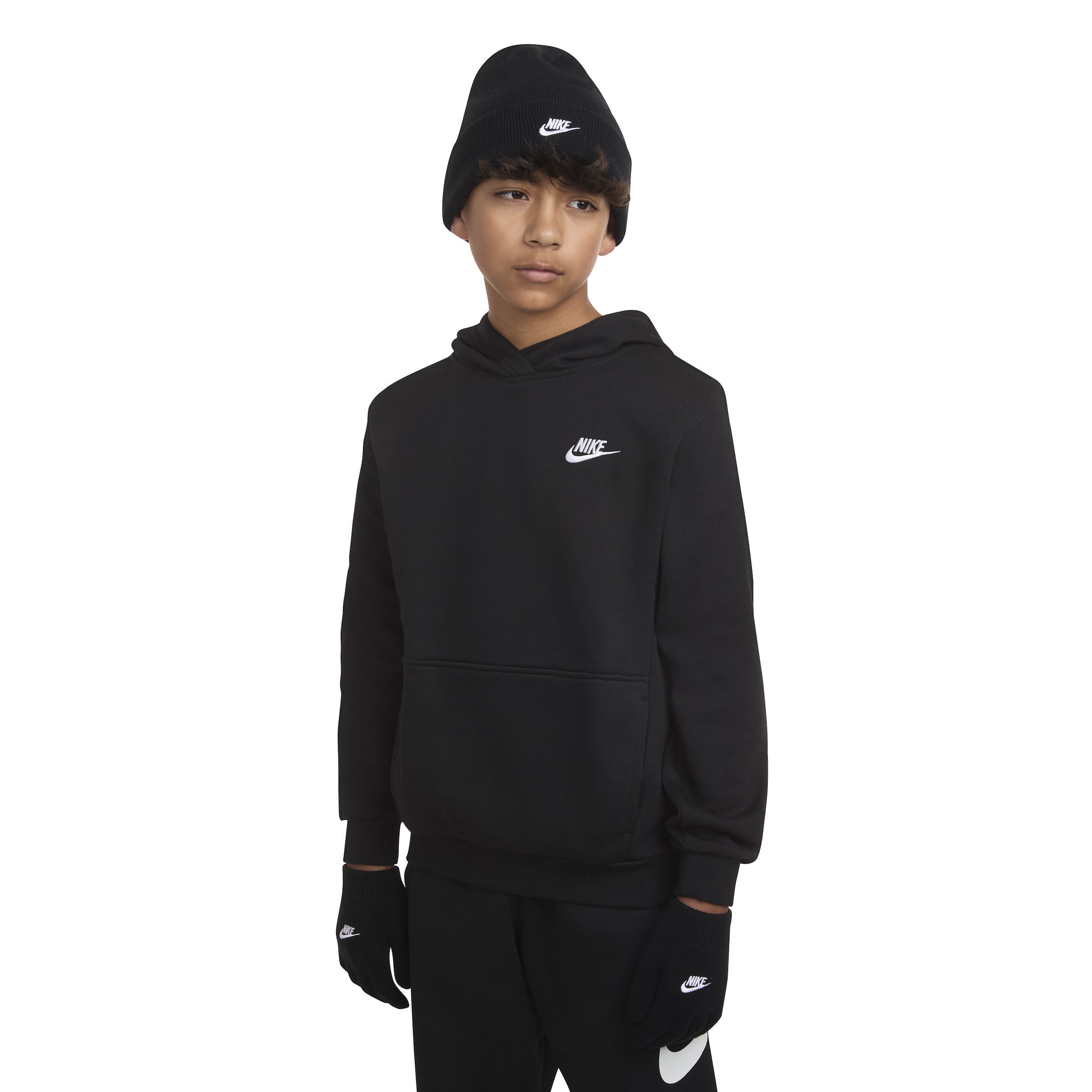 Nike Sportswear Beanie »und Handschuhe Set NAN FUTURA BEANIE/GLOVE SET« 2 Stk. Größe 8-15, für Kinder