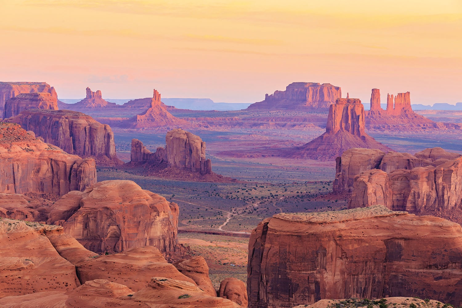 Papermoon "Hunts Mesa Sunrise" glatt