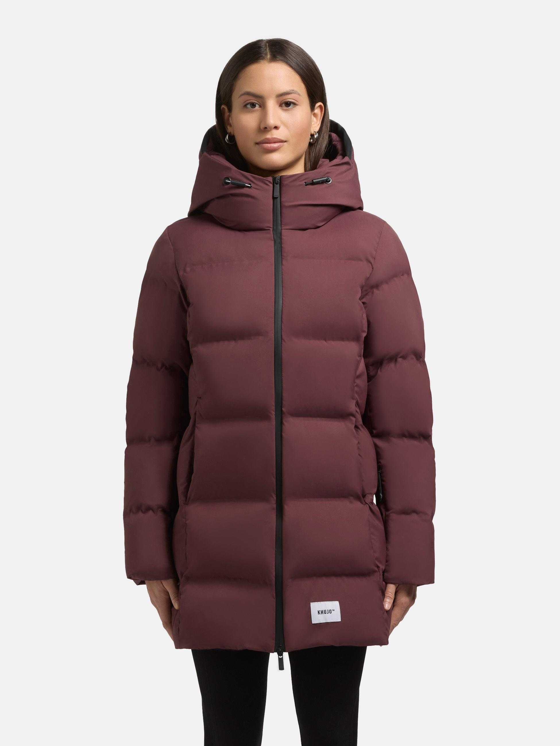 khujo Kurzmantel "Tanare4" Warmer Damen Puffermantel mit Kapuze günstig online kaufen