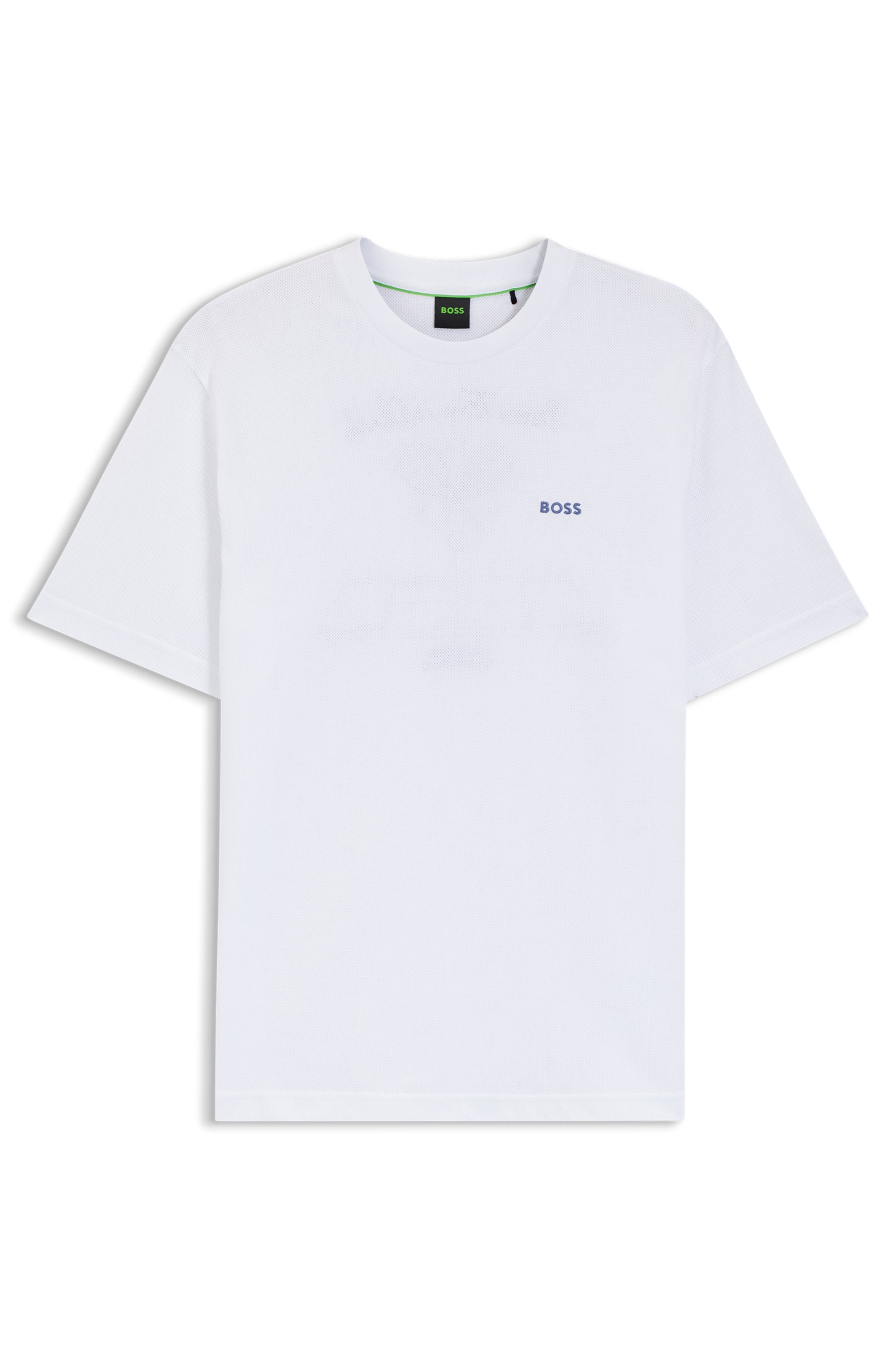 BOSS GREEN T-Shirt Rückendruck, Regular Fit, reine Baumwolle