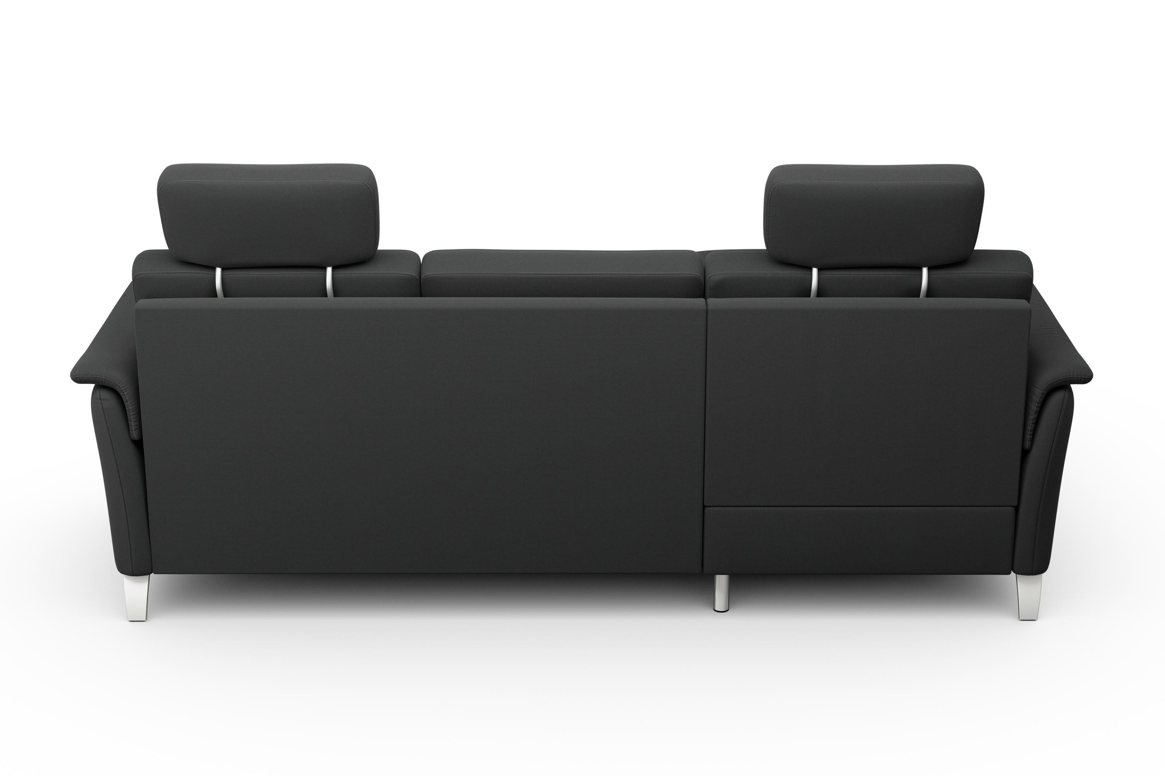 sit&more Ecksofa »Palmera L-Form, B: 244 cm«, optional Bettfunktion & Bettkasten, Federkern