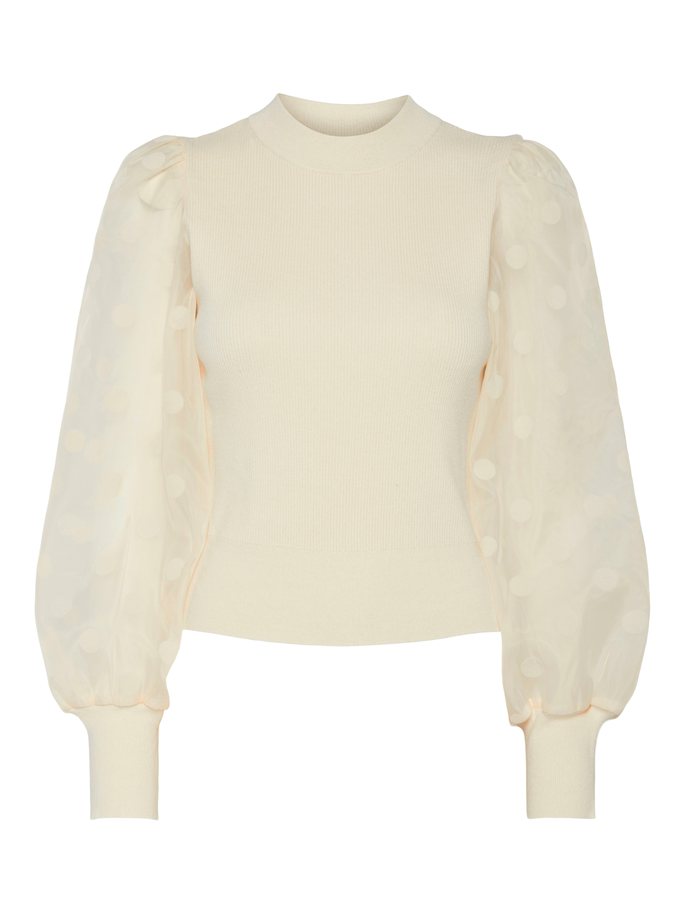 Y.A.S Rundhalspullover »YASDOTME LS KNIT PULLOVER S. NOOS«