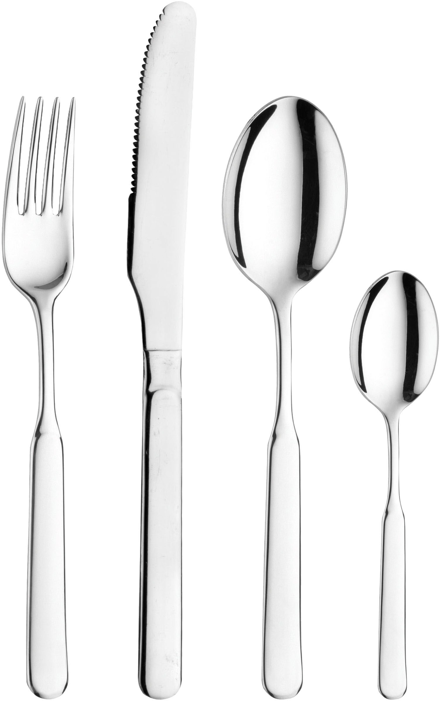 PINTINOX Besteck-Set "MILANO" in moderner und zeitloser Formgebung günstig online kaufen