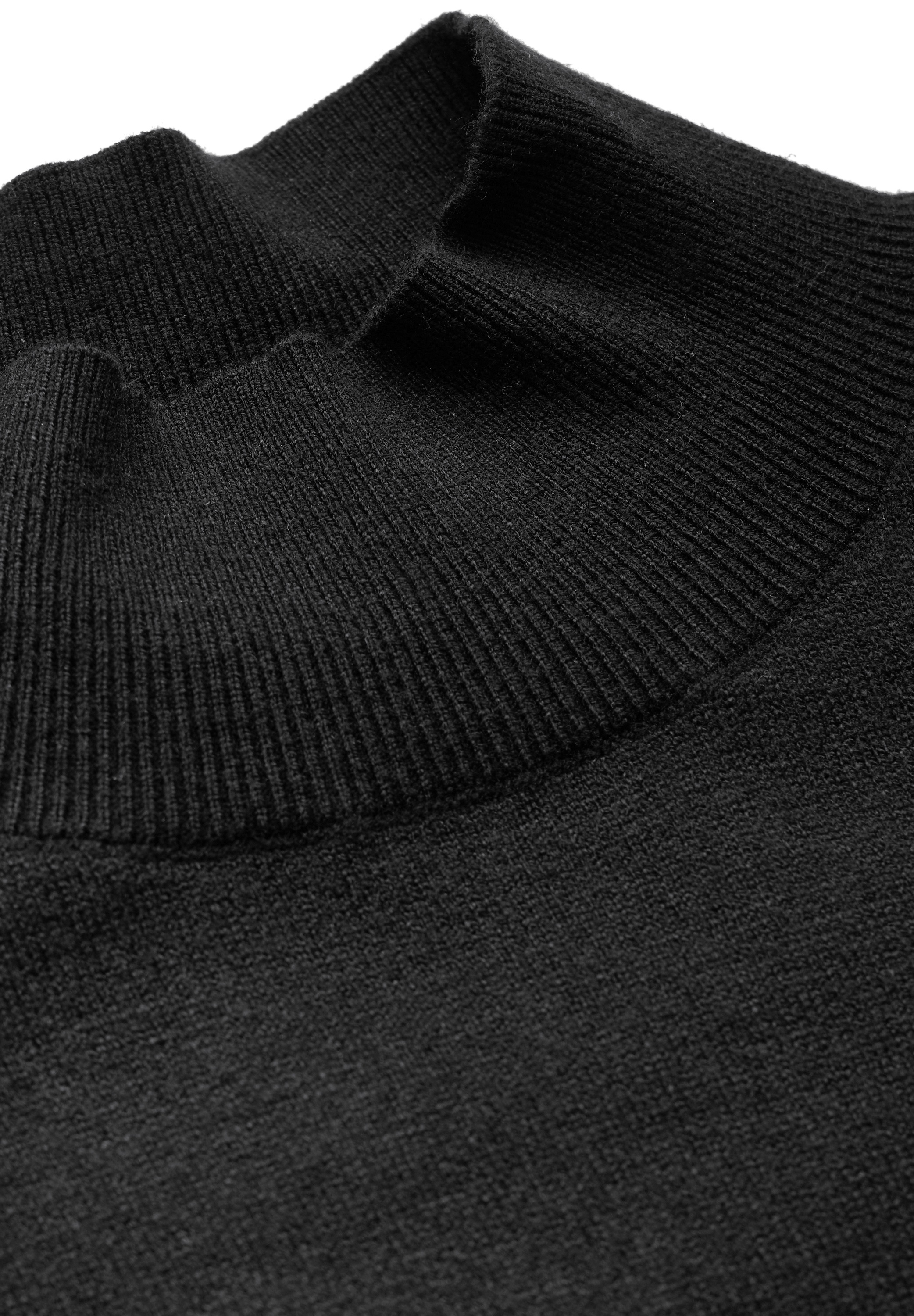 STREET ONE STUDIO Strickpullover, mit Elastiksaum