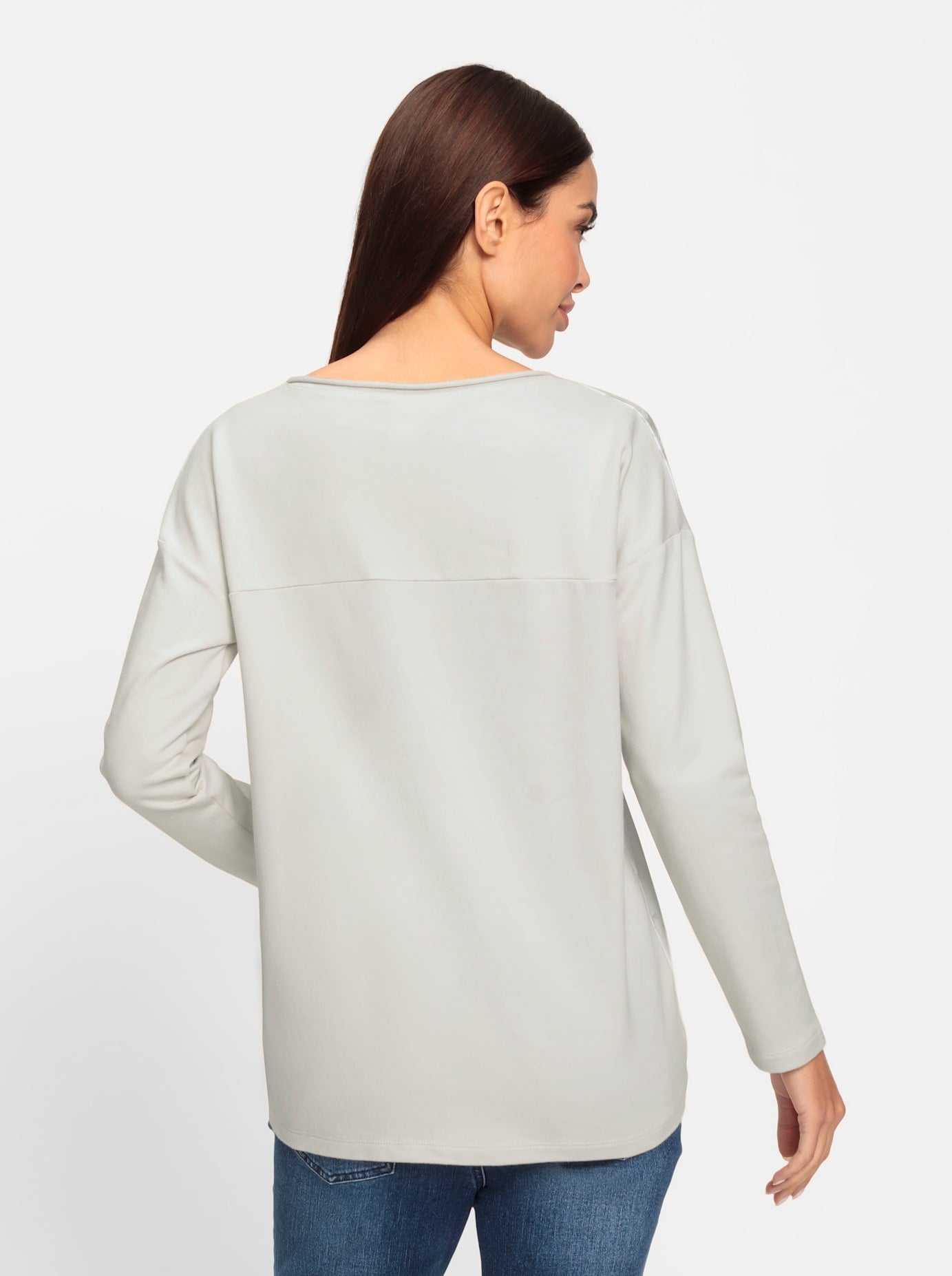 Thumbnail - heine Langarmshirt "Druck-Shirt" 1 Stk. tlg.