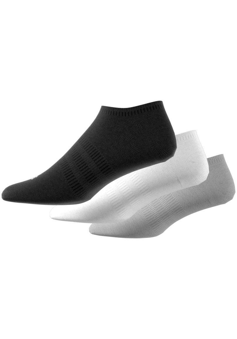 adidas Performance Funktionssocken »THIN AND LIGHT NOSHOW SOCKEN, 3 PAAR«, (3 Paar)