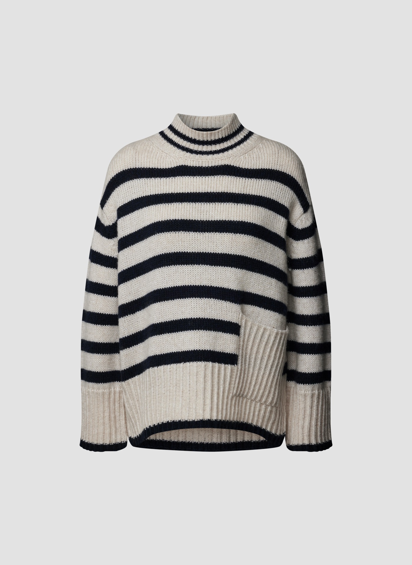 LeComte Strickpullover »LeComte Stilvoller Strickpullover mit klassischem Streifenmuster«