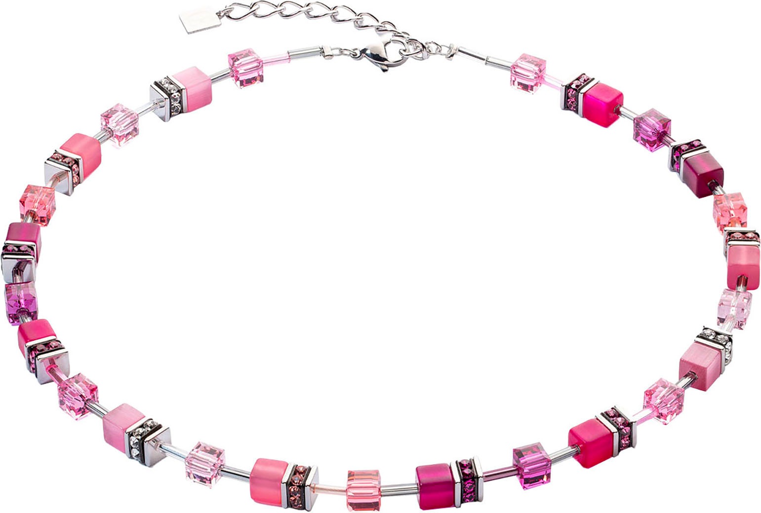 Collier »Schmuck Geschenk Edelstahl GeoCUBE®, 2838/10«, Made in Germany - mit...