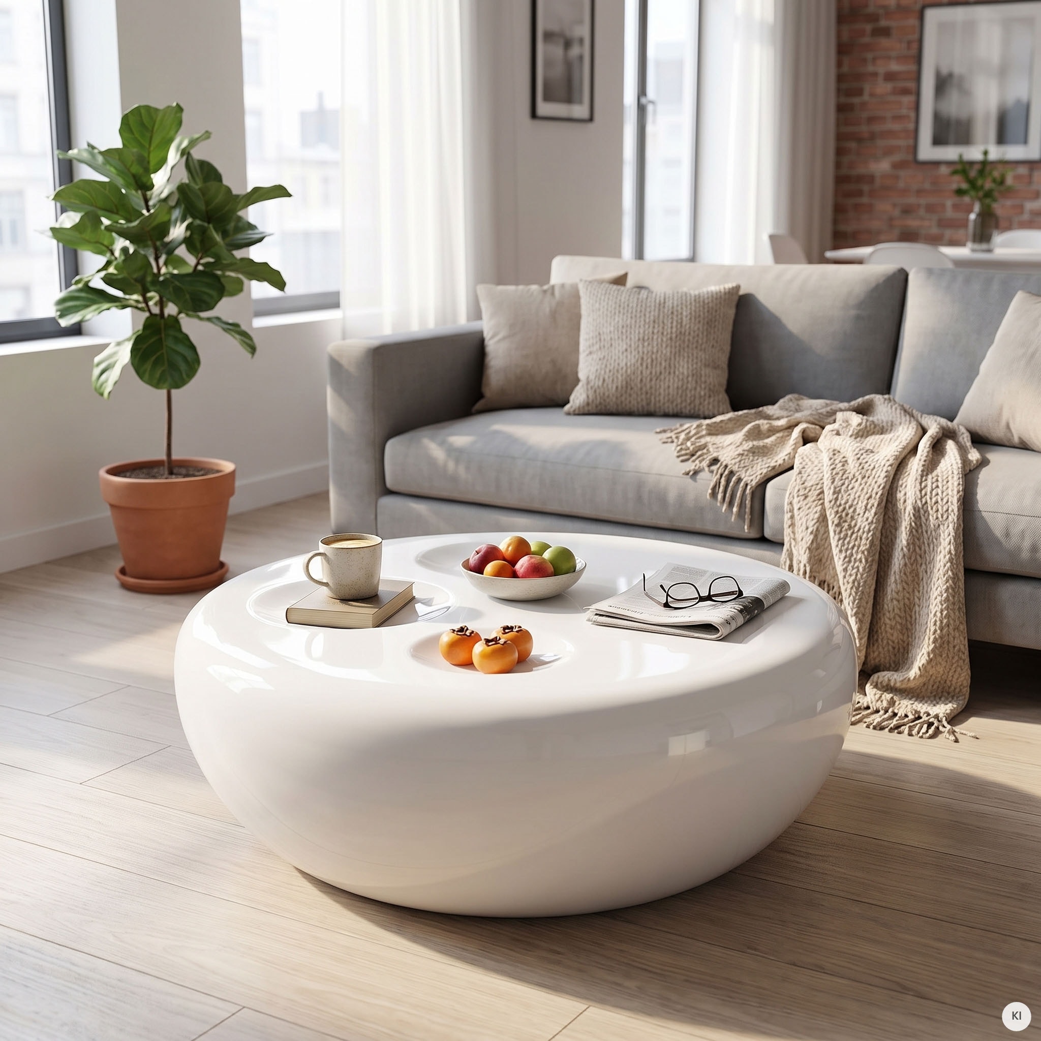 SalesFever Couchtisch »Coffeetable im minimalistischen Stil«