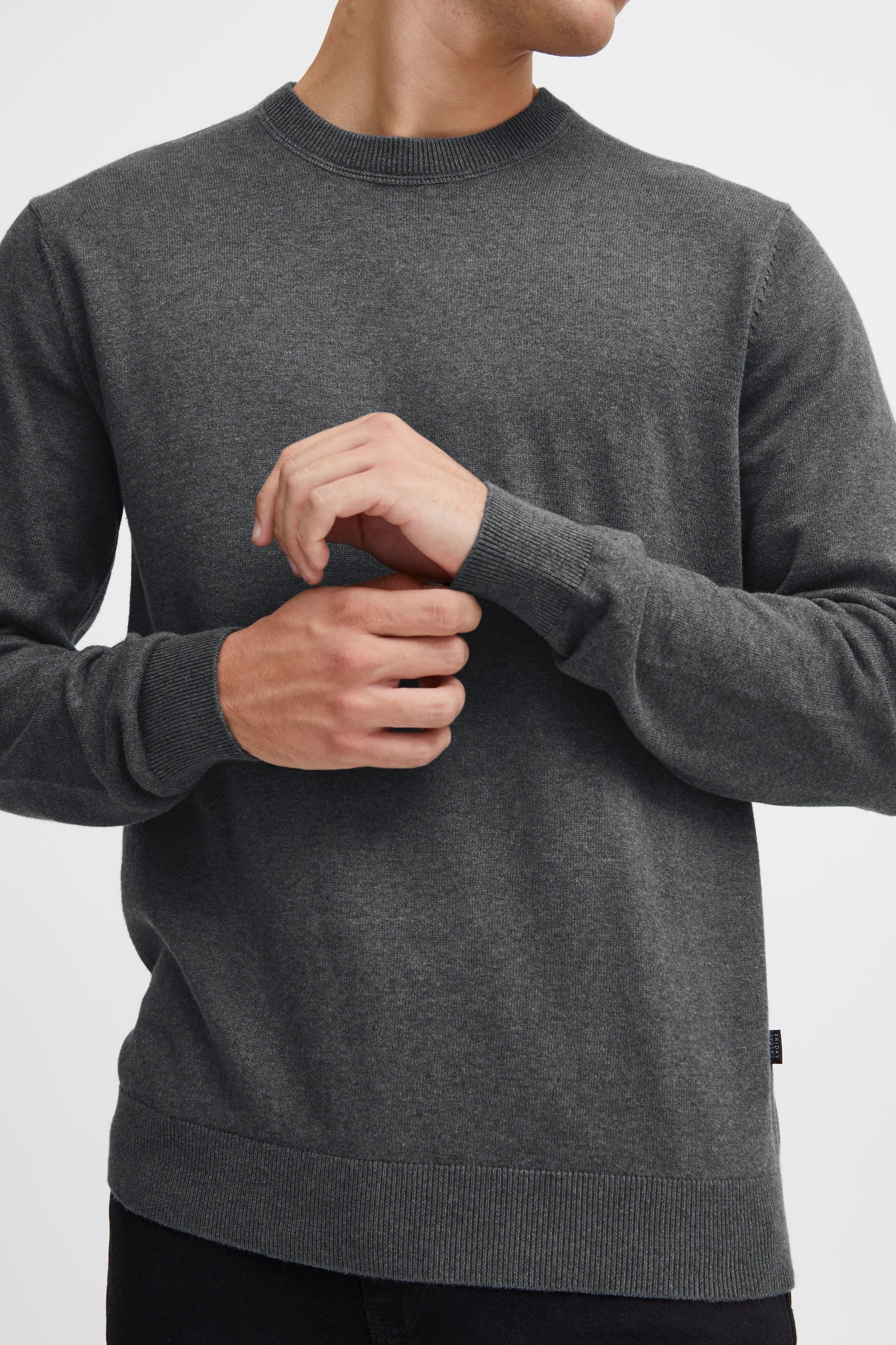 Casual Friday Strickfleece-Pullover »Strickpullover CFKarl«