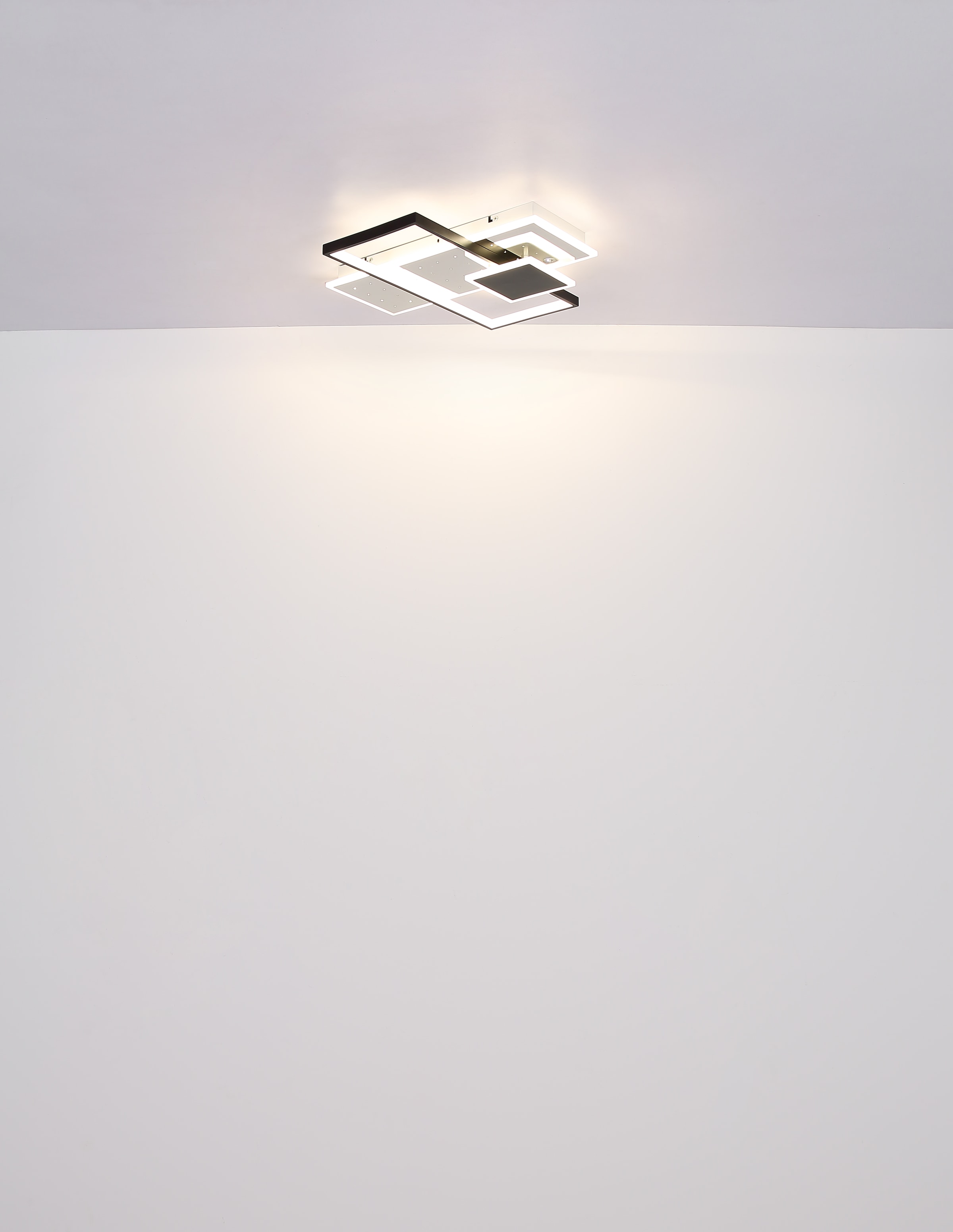 GLOBO LIGHTING LED Deckenleuchte »DABBY«, Leuchtmittel LED-Modul | LED fest integriert, Deckenlampe/Wohnzimmer/Schlafzimmer/modern