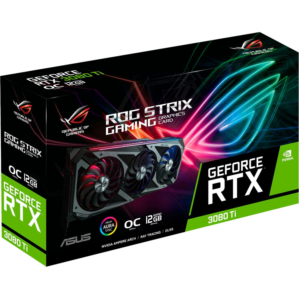 Asus Grafikkarte »ROG-STRIX-RTX3080TI-O12G-GAMING«, 12 GB, GDDR6X