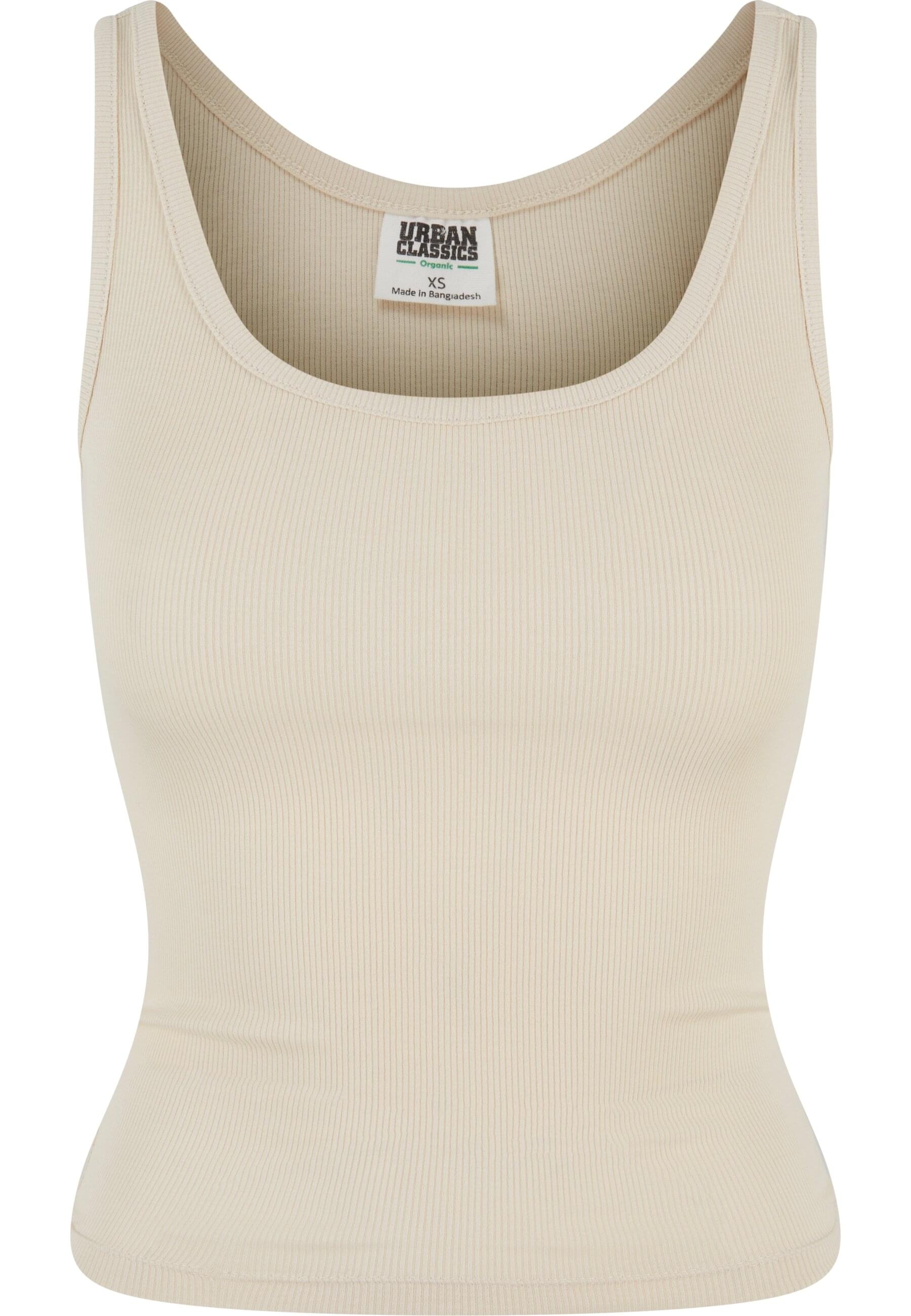 URBAN CLASSICS Muskelshirt "Urban Classics Ladies Organic Basic Rib Top 2-P günstig online kaufen