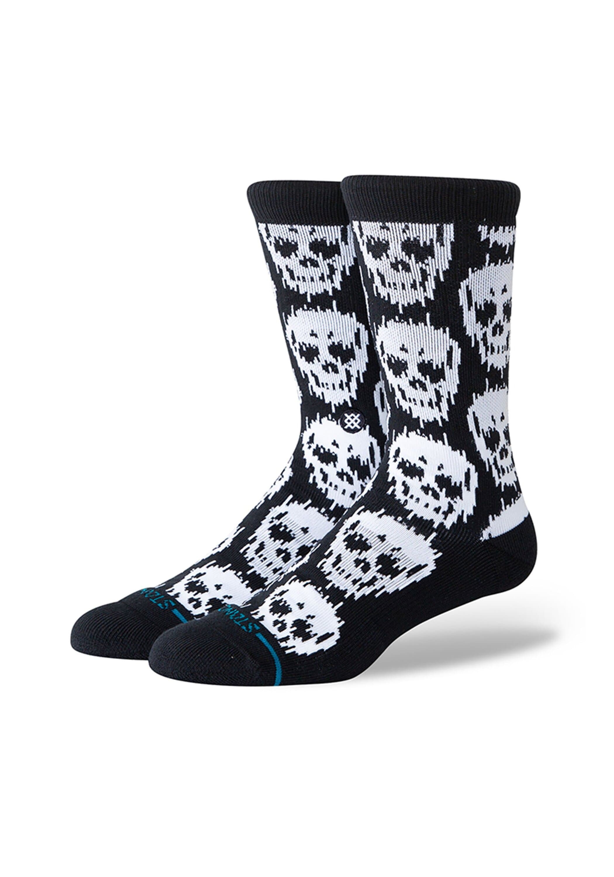 Stance Kurzsocken "Socken Static Skull Crew 1er Pack" 1 Paar tlg.