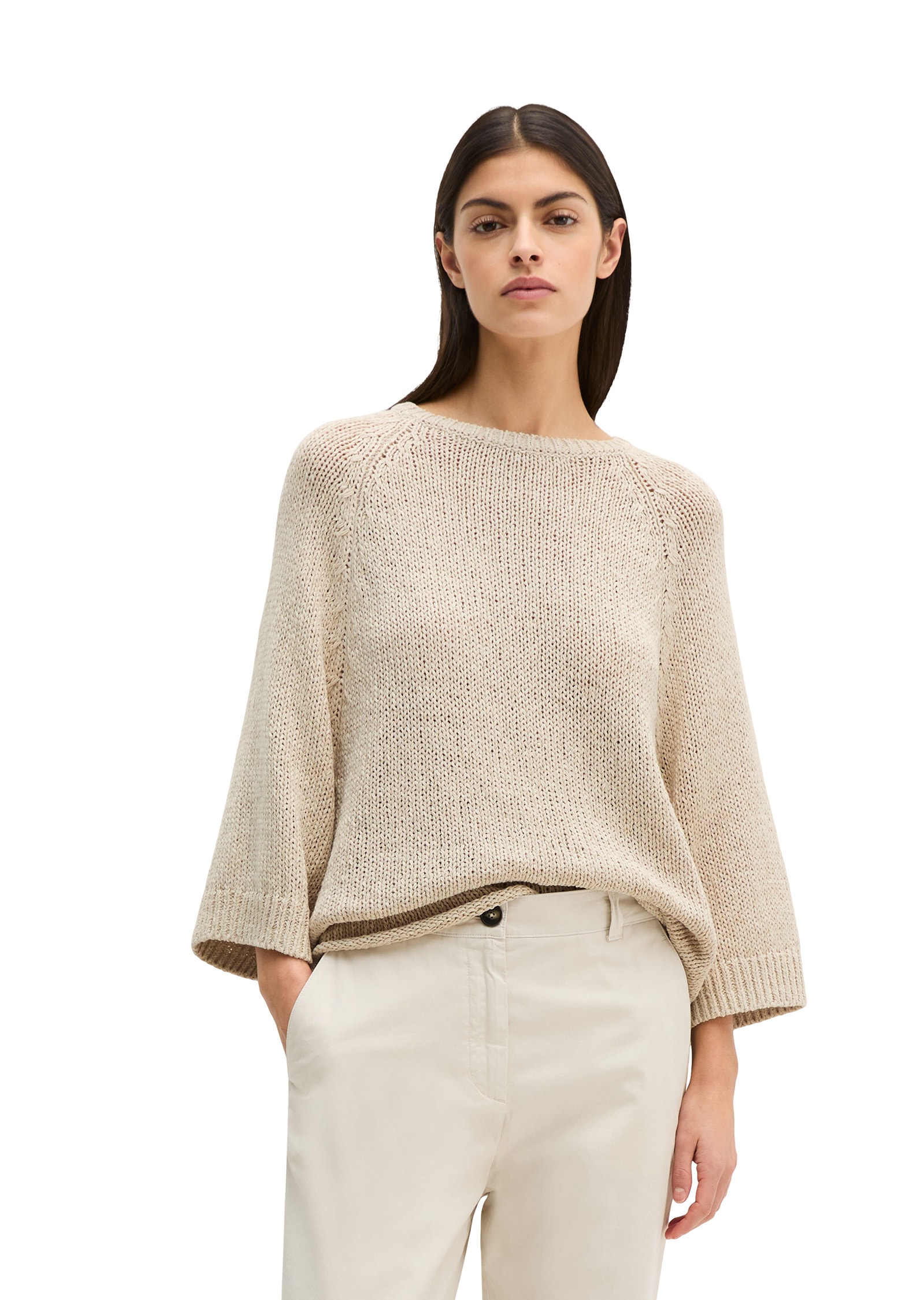 Marc OPolo Strickpullover "aus Bändchengarn"