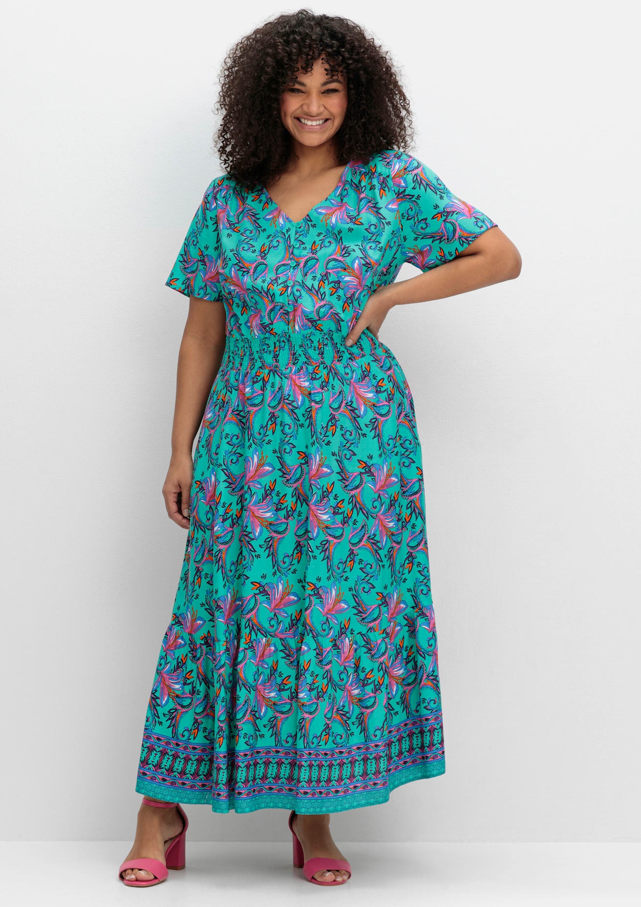 sheego by Joe Browns Maxikleid "Maxikleid" günstig online kaufen