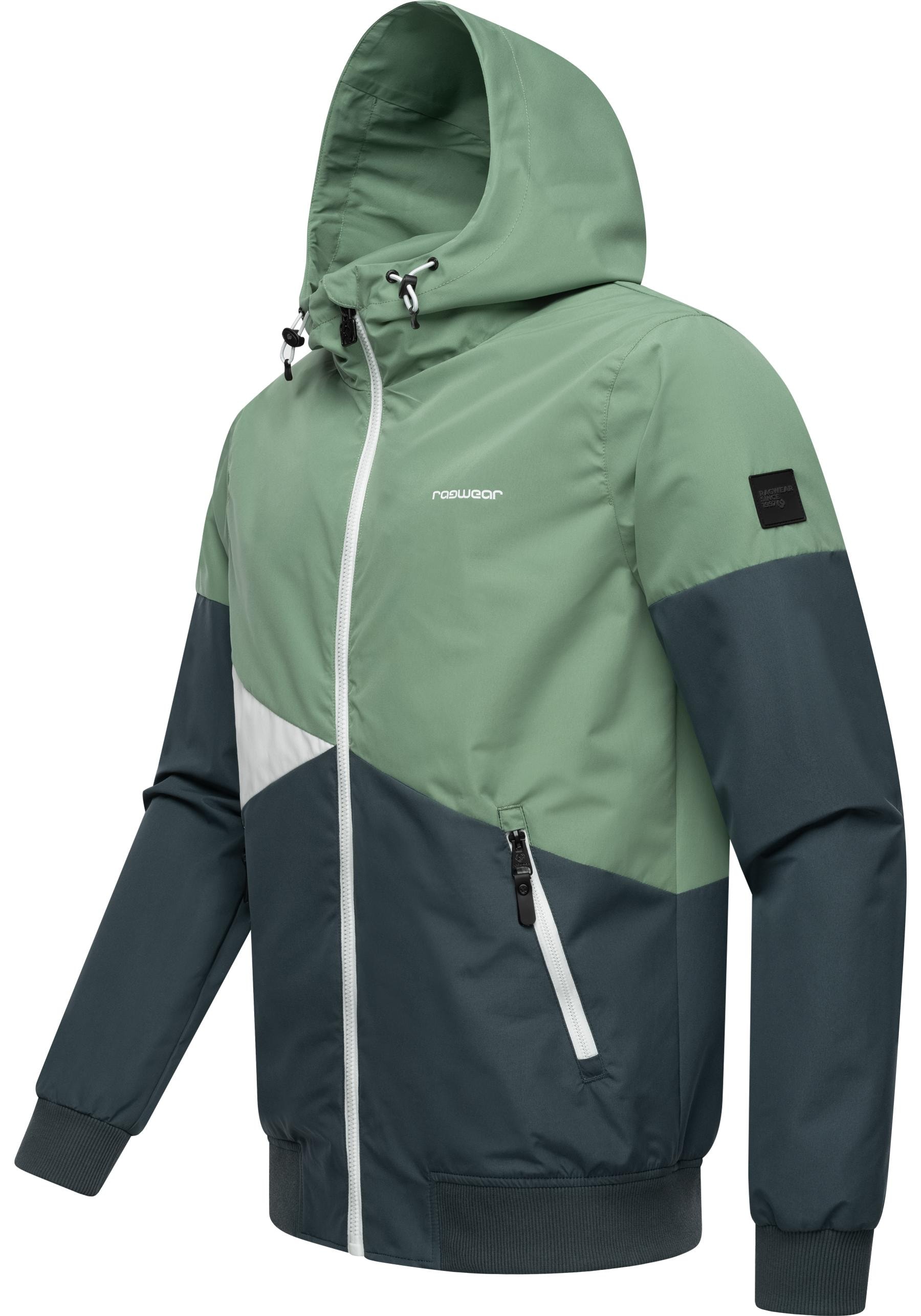 Ragwear Outdoorjacke »Renad«, mit Kapuze, Ultraleichte wasserdichte Herren Übergangsjacke mit Kapuze