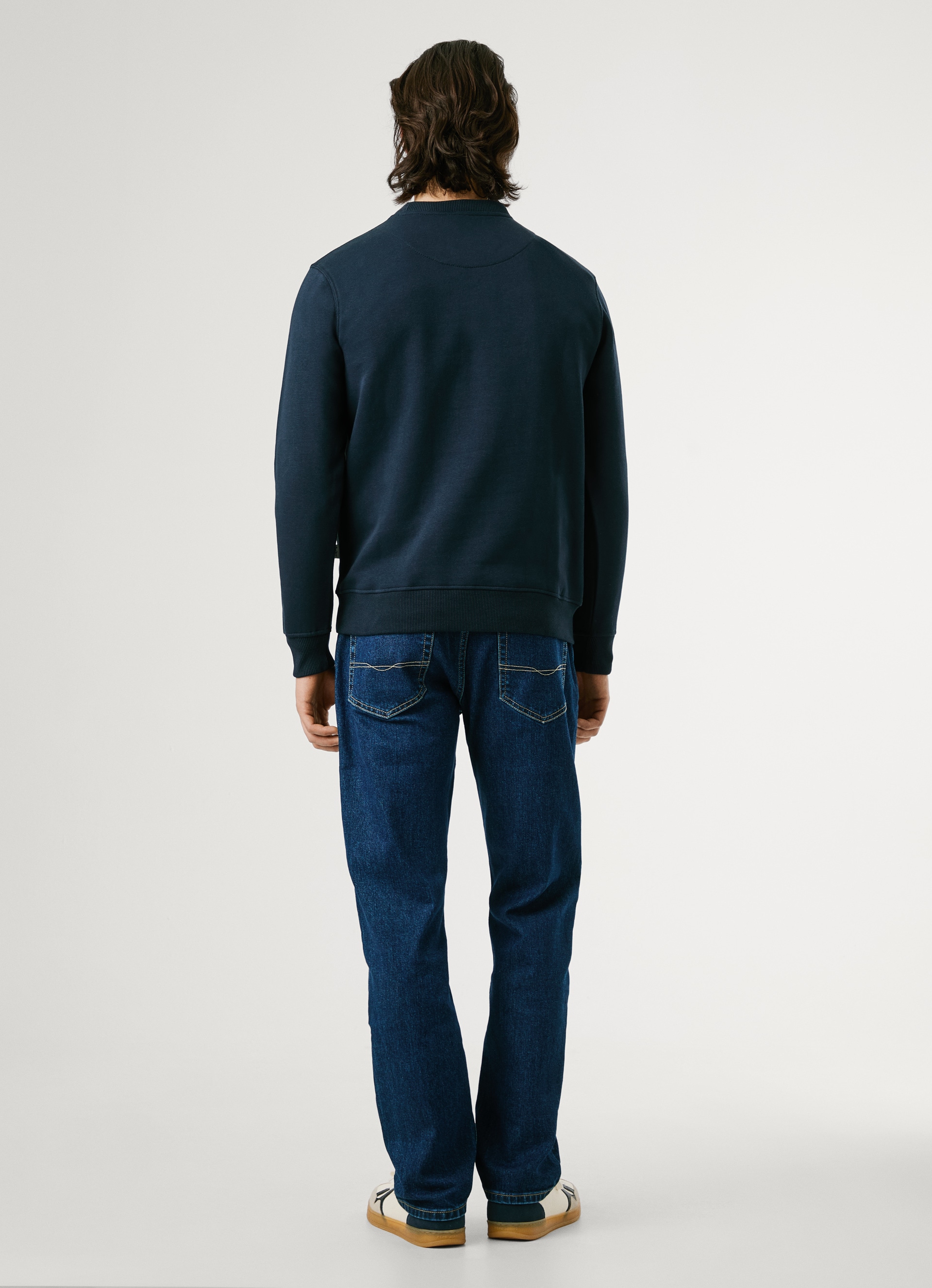 Pepe Jeans Sweatshirt »MACBETH PLAIN CREW«, Regular Fit mit Rundhals