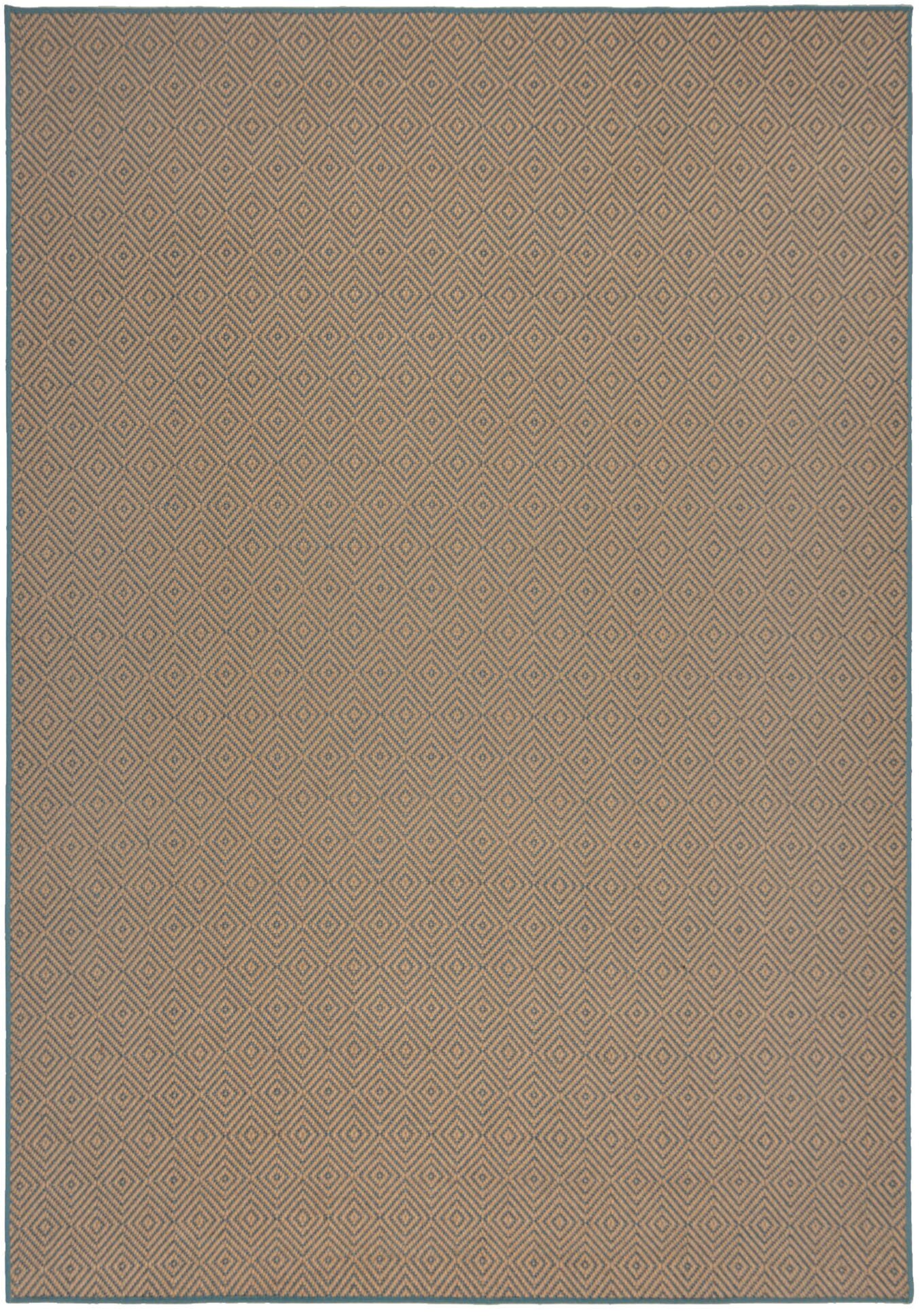 FLAIR RUGS Teppich »Jute Diamond«, rechteckig, 4 mm Höhe, Jute Teppich