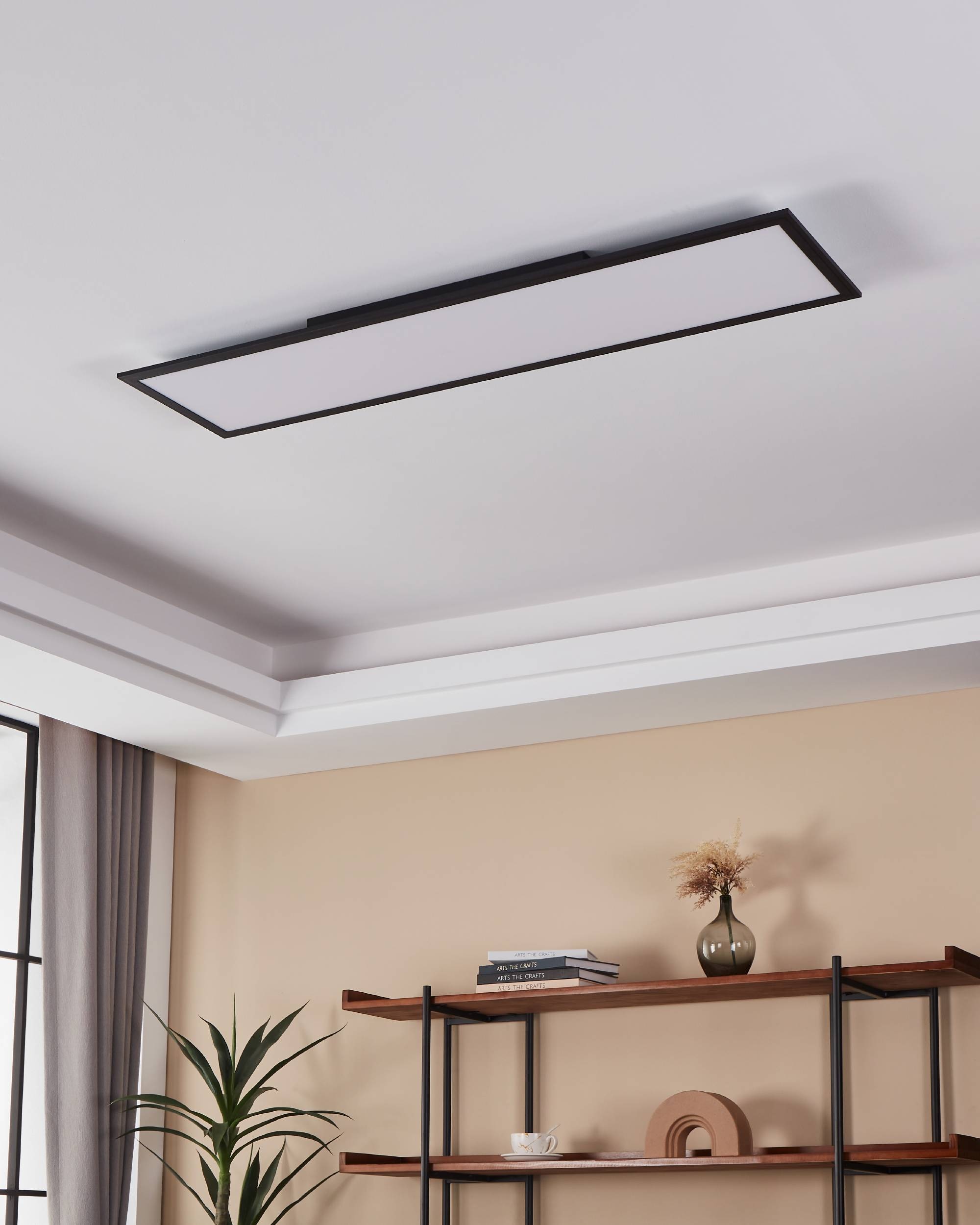 EGLO LED-Deckenleuchte »SALOBRENA-Z«,  in schwarz aus Alu / inkl. LED fest integriert - 33,5 Watt