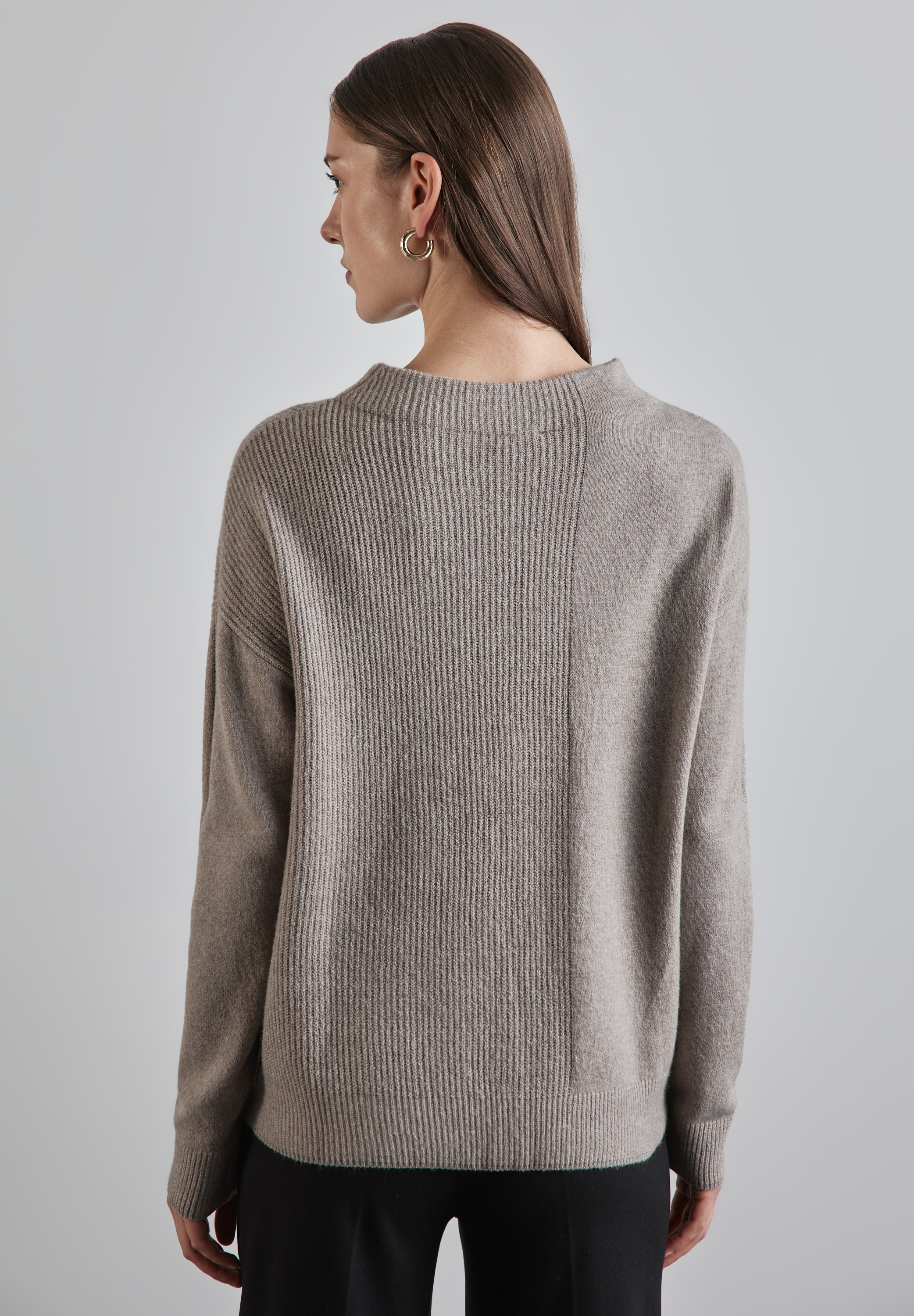 STREET ONE Strickpullover, im soften Baumwoll-Mix