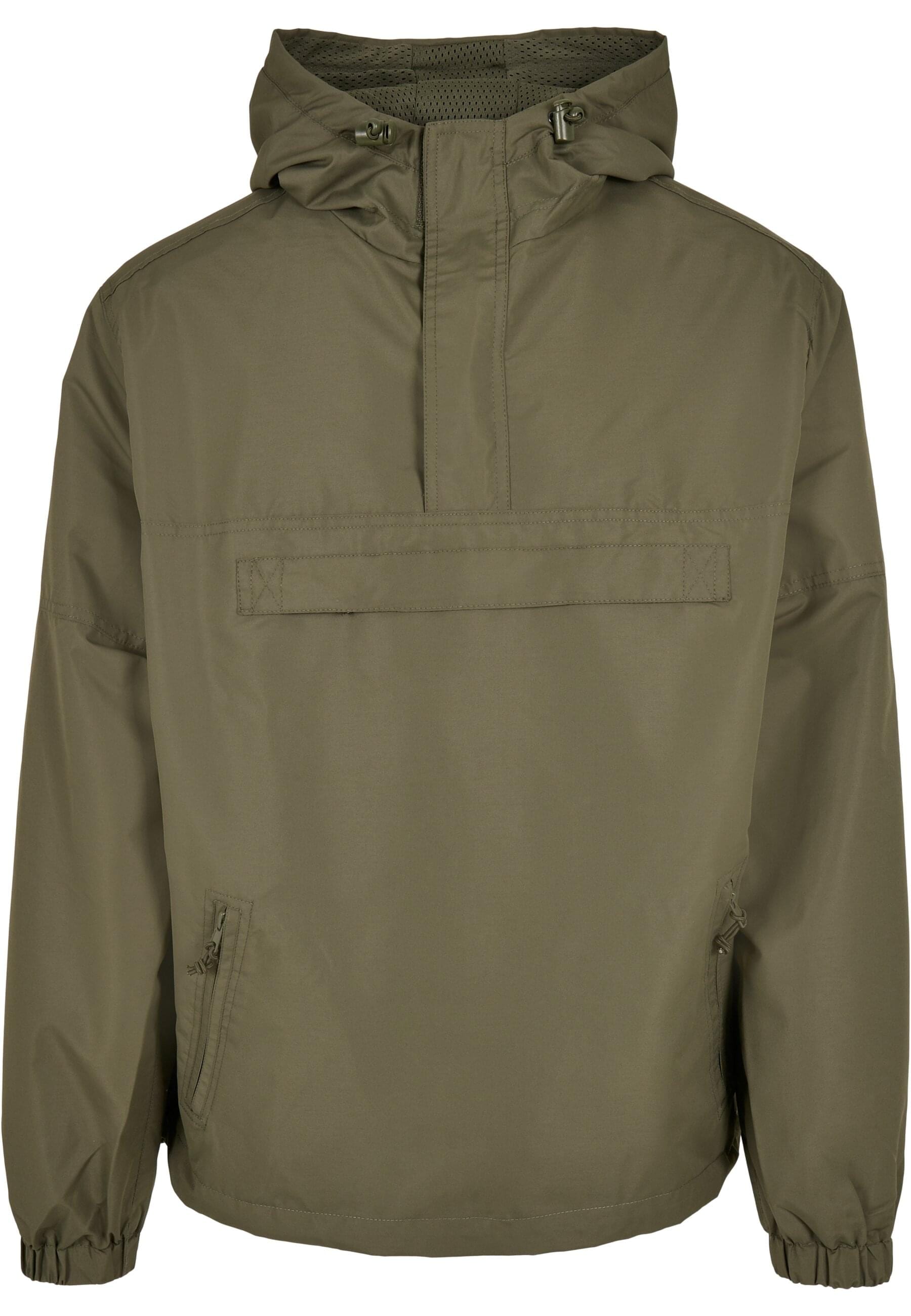 Allwetterjacke »Brandit Herren Summer Pull Over Jacket«, (1 St.), mit Kapuze