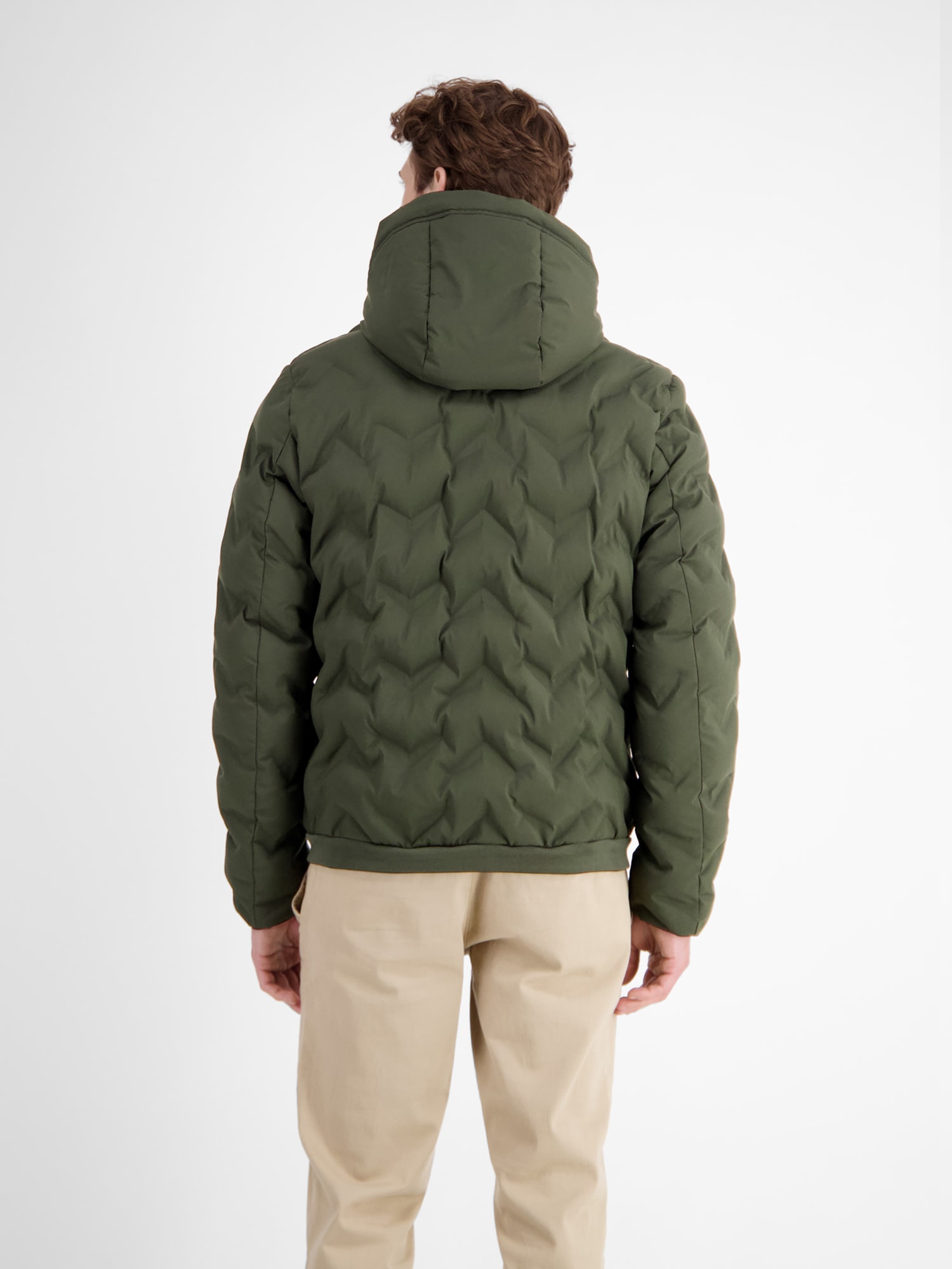 LERROS Steppjacke »LERROS Herren Funktions-Steppjacke«, mit Kapuze, Wasser- und windabweisend, atmungsaktiv