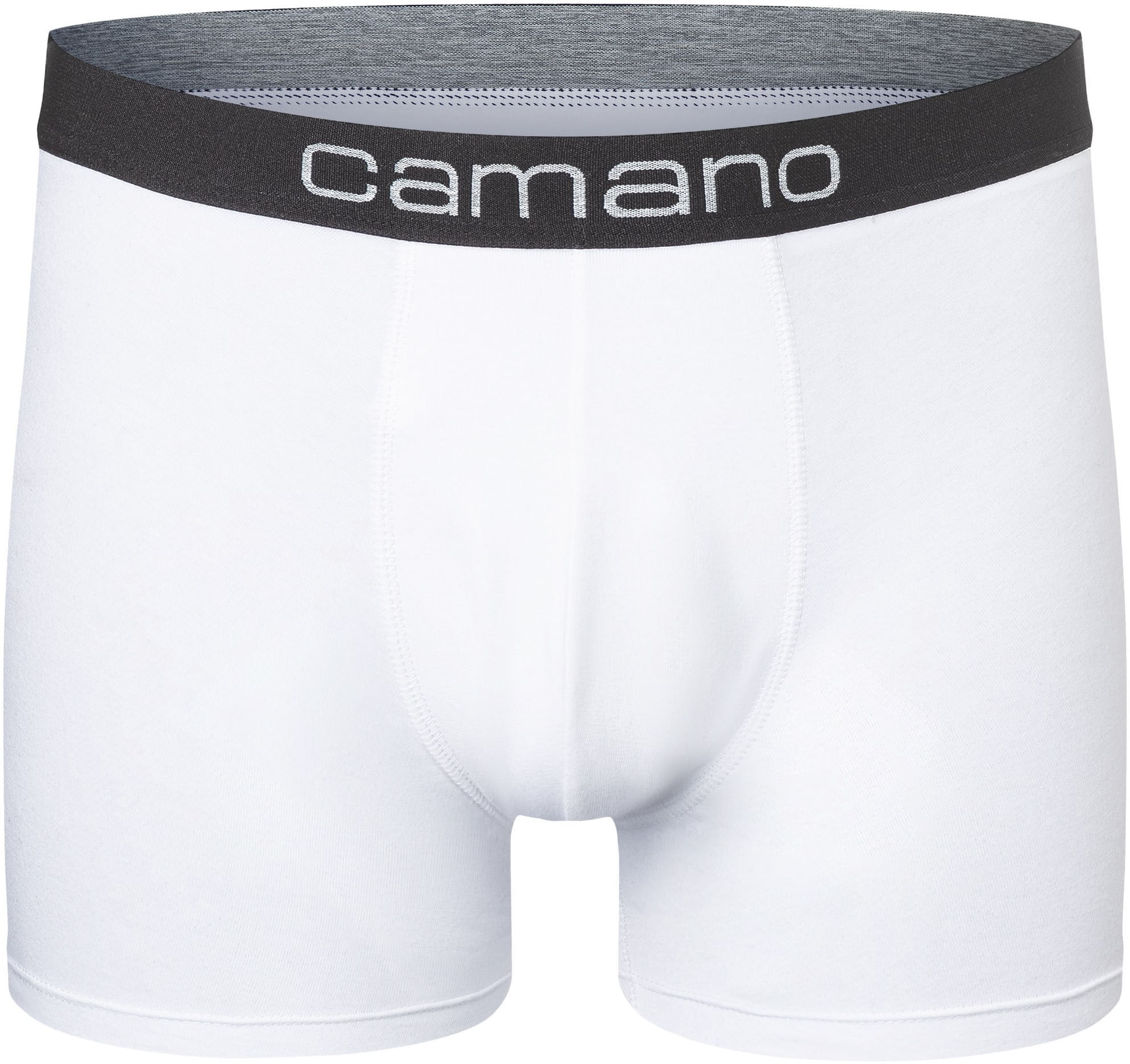 Camano Boxershorts »comfort«, (6er Pack), mit Stretch-Logobund