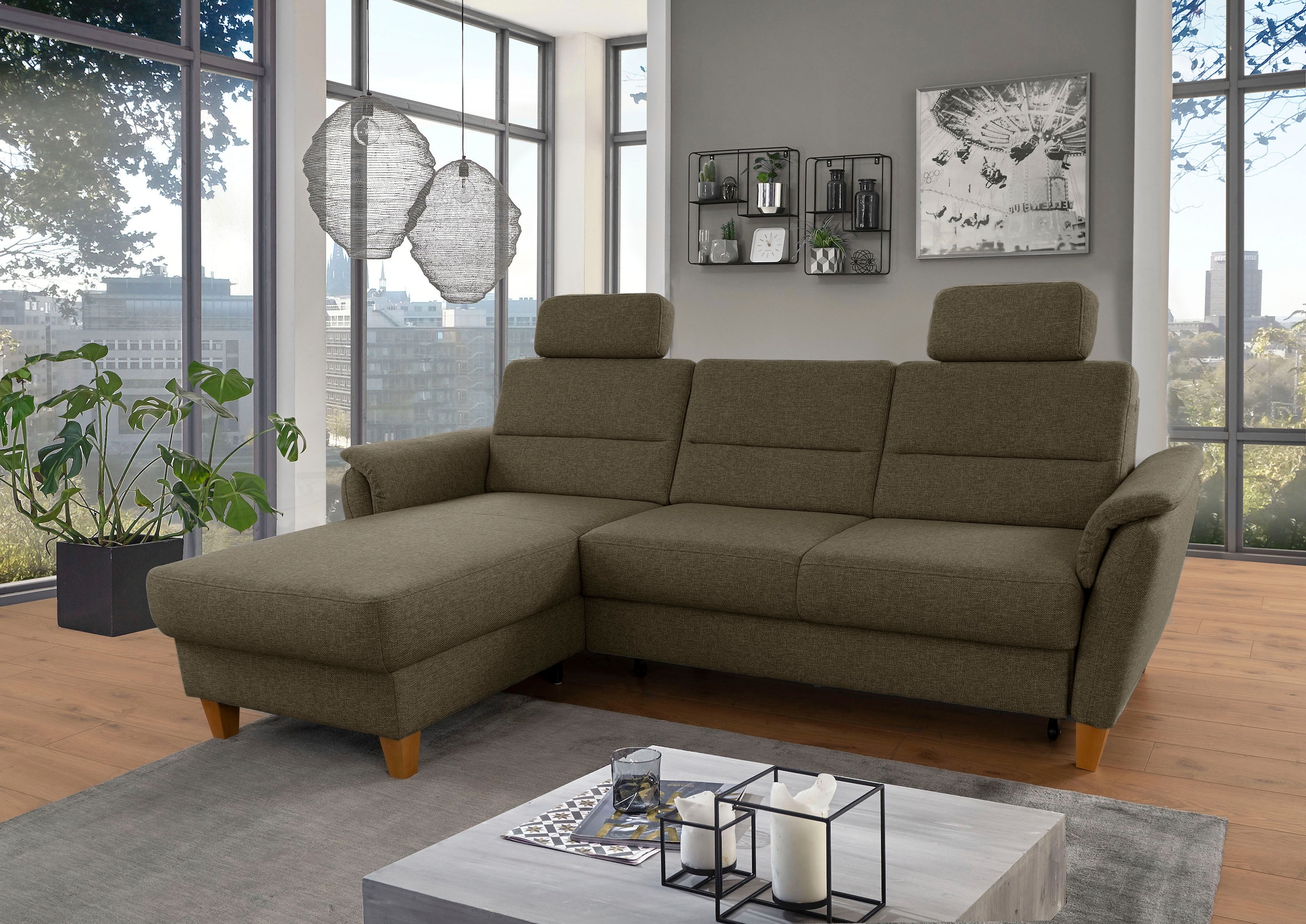 Home affaire Ecksofa "Palmera L-Form, B: 244 cm - OTTO. Verlässliche Qualit günstig online kaufen