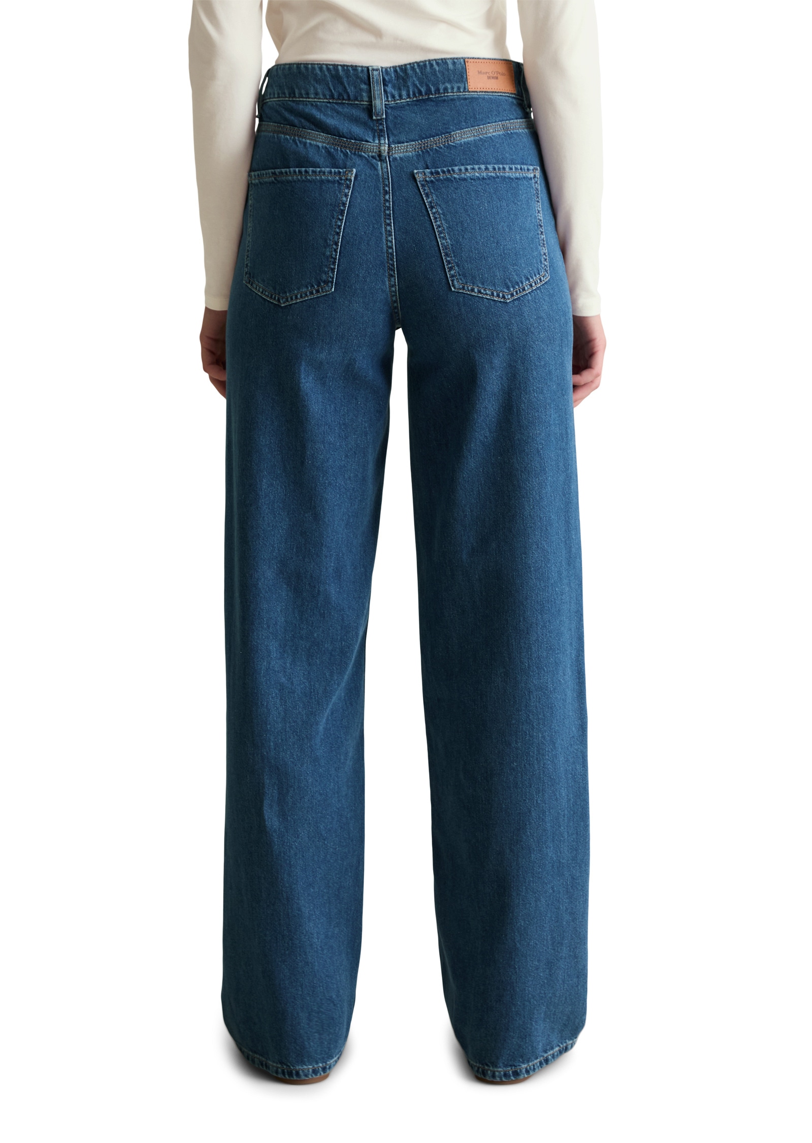 Marc O'Polo DENIM Weite Jeans »aus Rigid Denim«