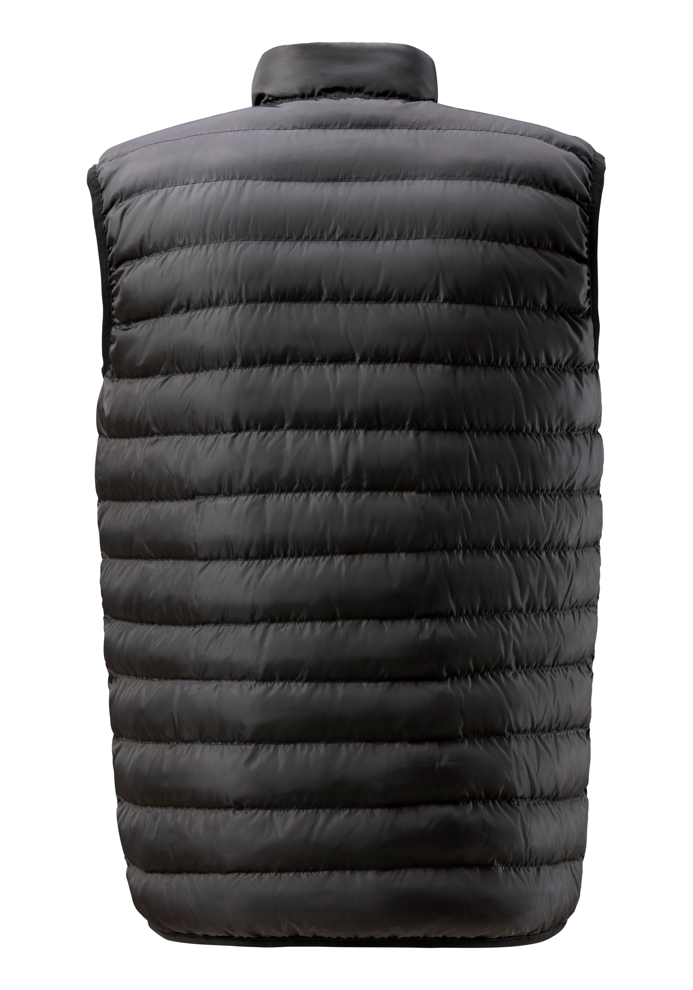 Steppweste H.I.S, Herren, Gr. S (44/46), schwarz, Obermaterial: 100% Polyester. Futter: 100% Polyester, unifarben, Basic, Westen Steppweste, leicht und gut zu verstauen 3