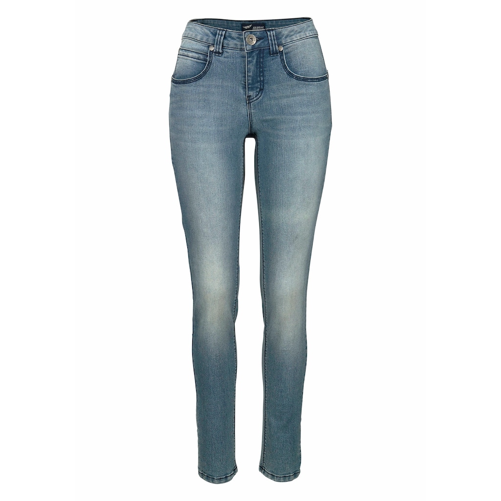 Arizona Skinny-fit-Jeans »Shaping«, Mid Waist