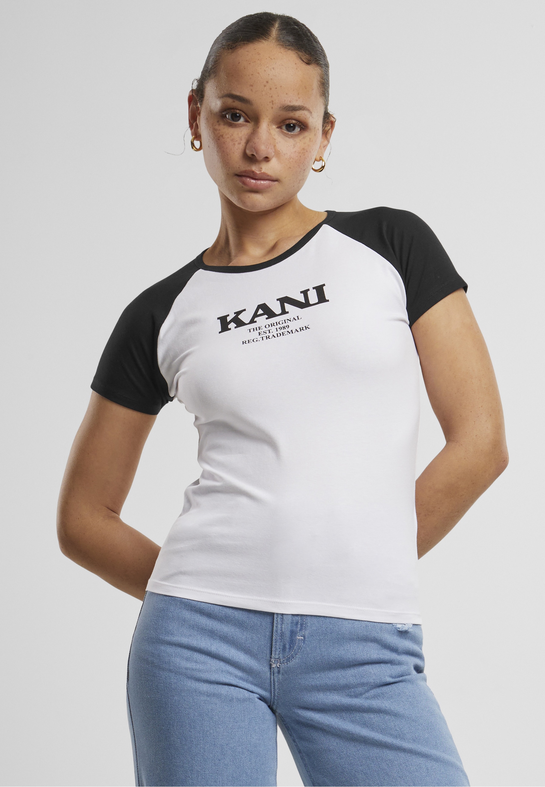 Karl Kani T-Shirt »Karl Kani Damen KW242-005-1 Retro Tiny Tee« 1 Stk.