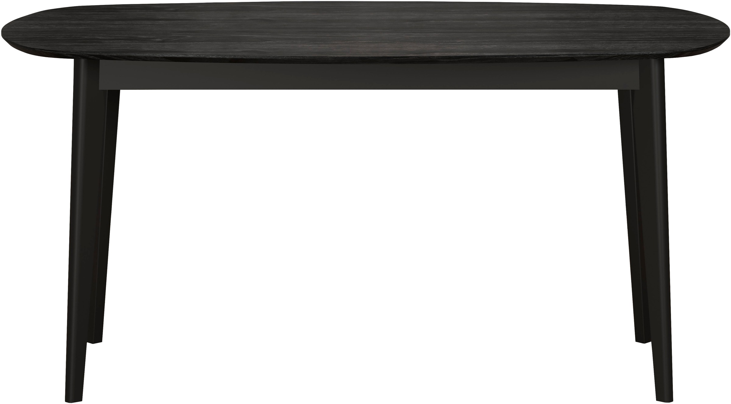 Home affaire Esstisch »Ronda« 1 Stk. tlg. Esszimmertisch oval auf Massivholzfüßen - (B/T/H) 160/90/77 cm