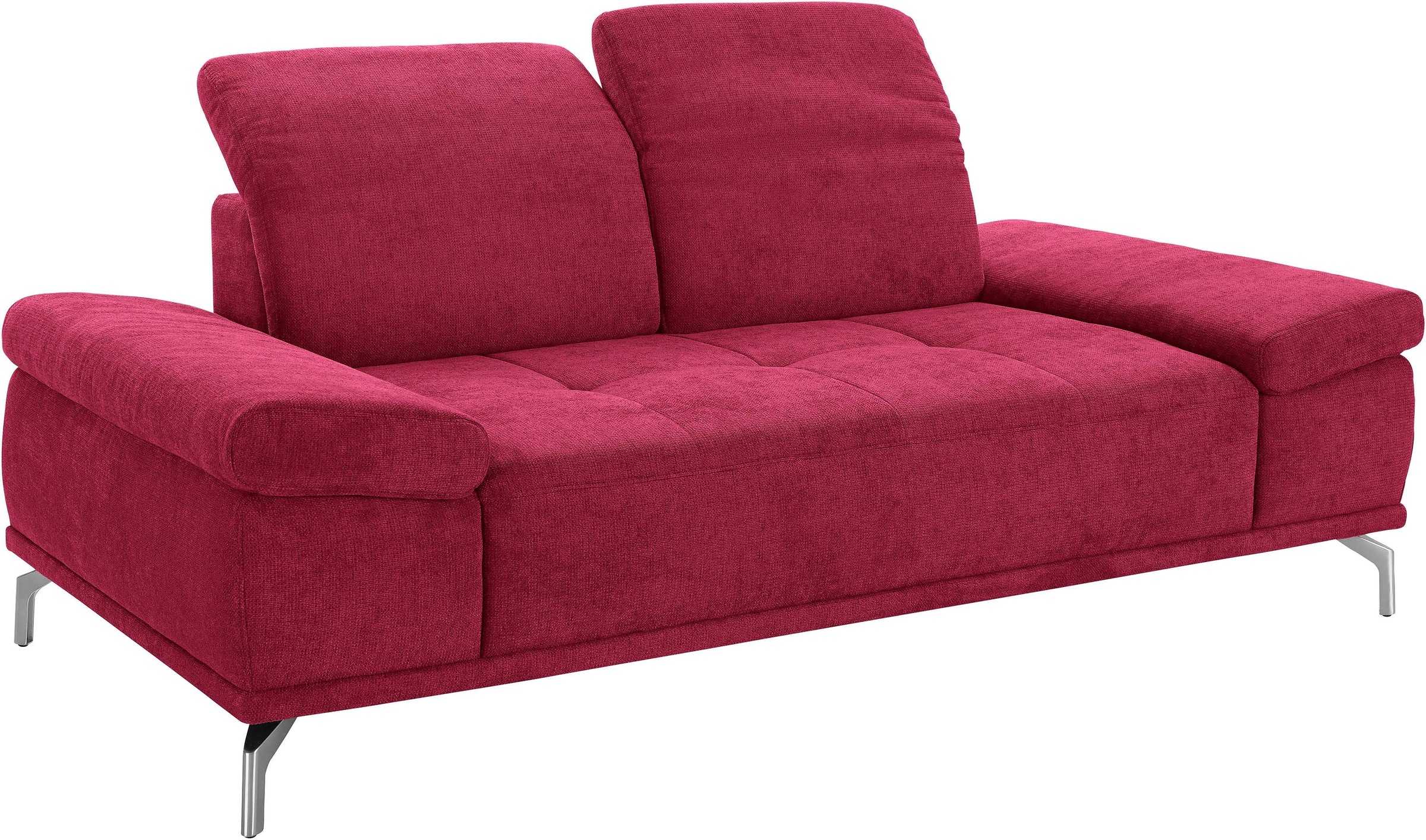 Home affaire 2-Sitzer "Caluna" mit Sitztiefen- und Kopfteilverstellung günstig online kaufen