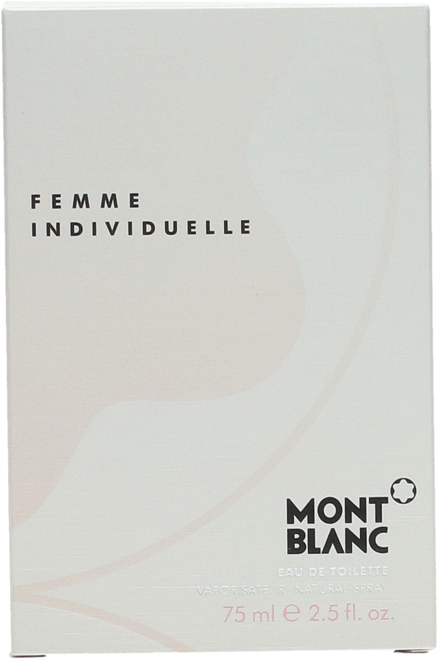 MONTBLANC Eau de Toilette »Femme Individuelle«, Blumig-orientalischer Damenduft mit Johannisbeere, Lotus und Vanille.