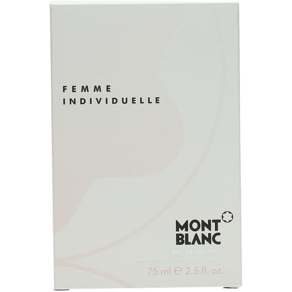 MONTBLANC Eau de Toilette »Femme Individuelle«