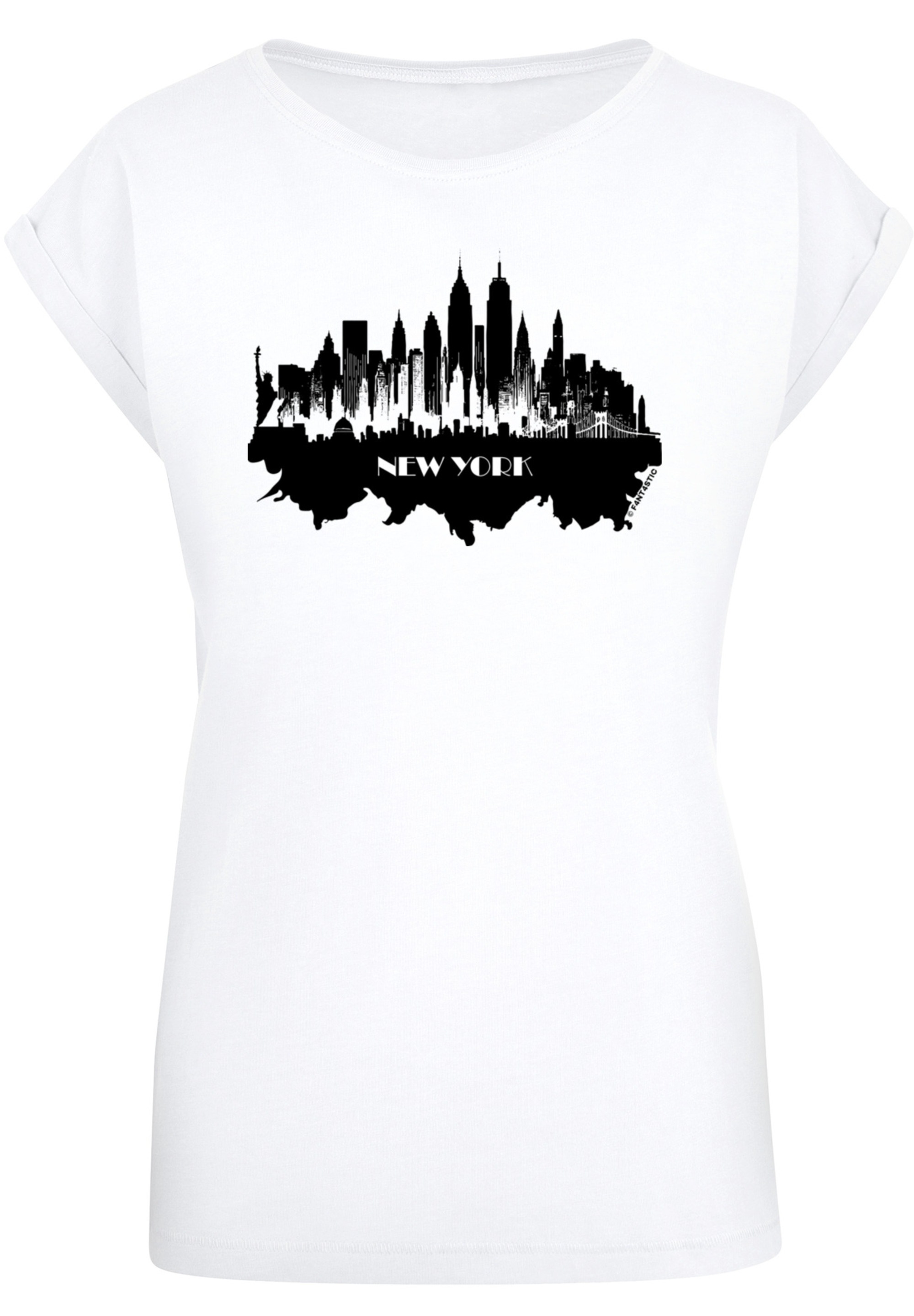 F4NT4STIC T-Shirt »Cities Collection - New York skyline«, Print