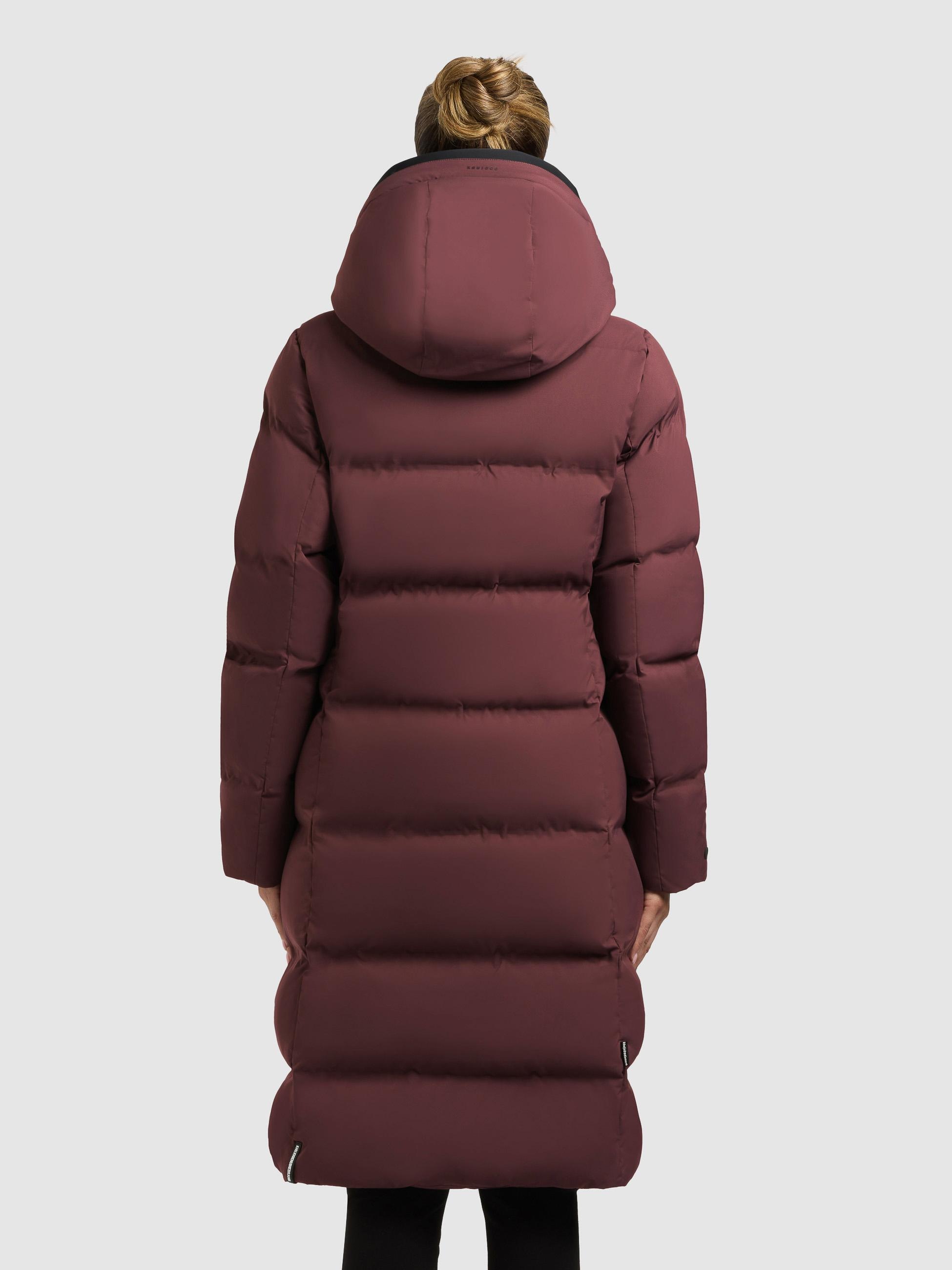 Thumbnail - khujo Steppmantel "Finnie3" Warmer Damen Wintermantel mit großer Kapuze