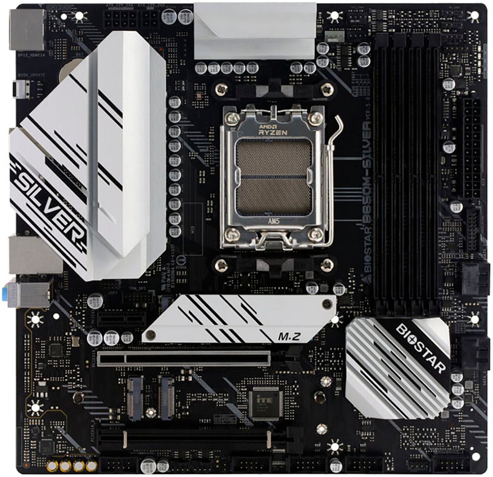 Biostar Mainboard »B650M-SILVER«