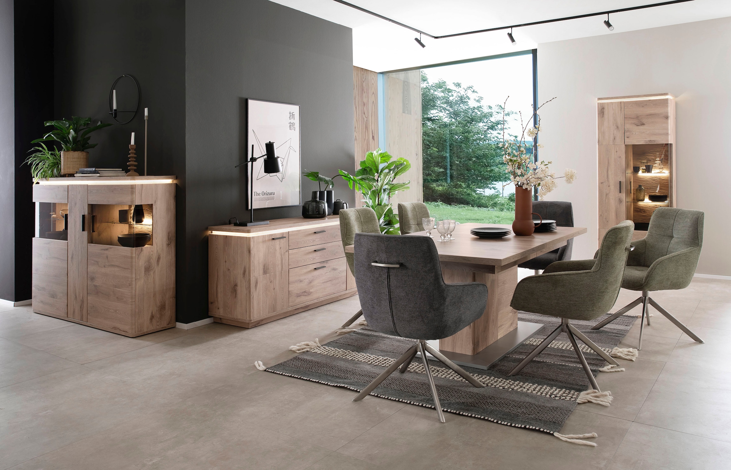 MCA furniture 4-Fußstuhl »Xativa«, mit 180°drehbar 49 | 2 cm Komfortsitzhöhe BAUR Nivellierung, St